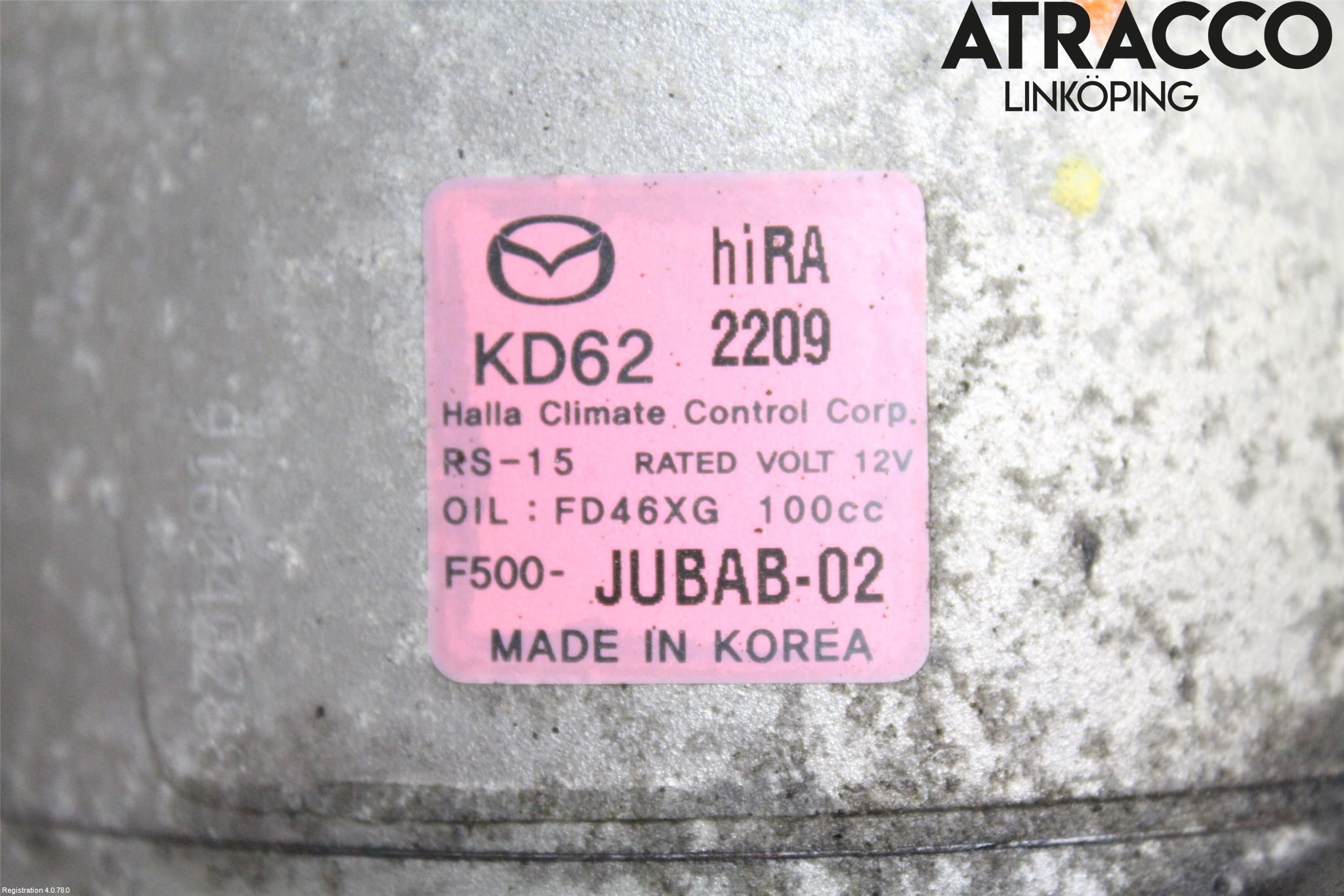 Mazda CX-5 12-17 Ac Kompressor