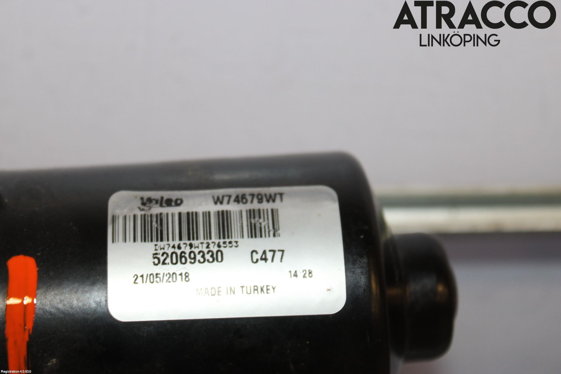 Fiat TIPO/CROSS 16- Torkarmekanism Vindruta