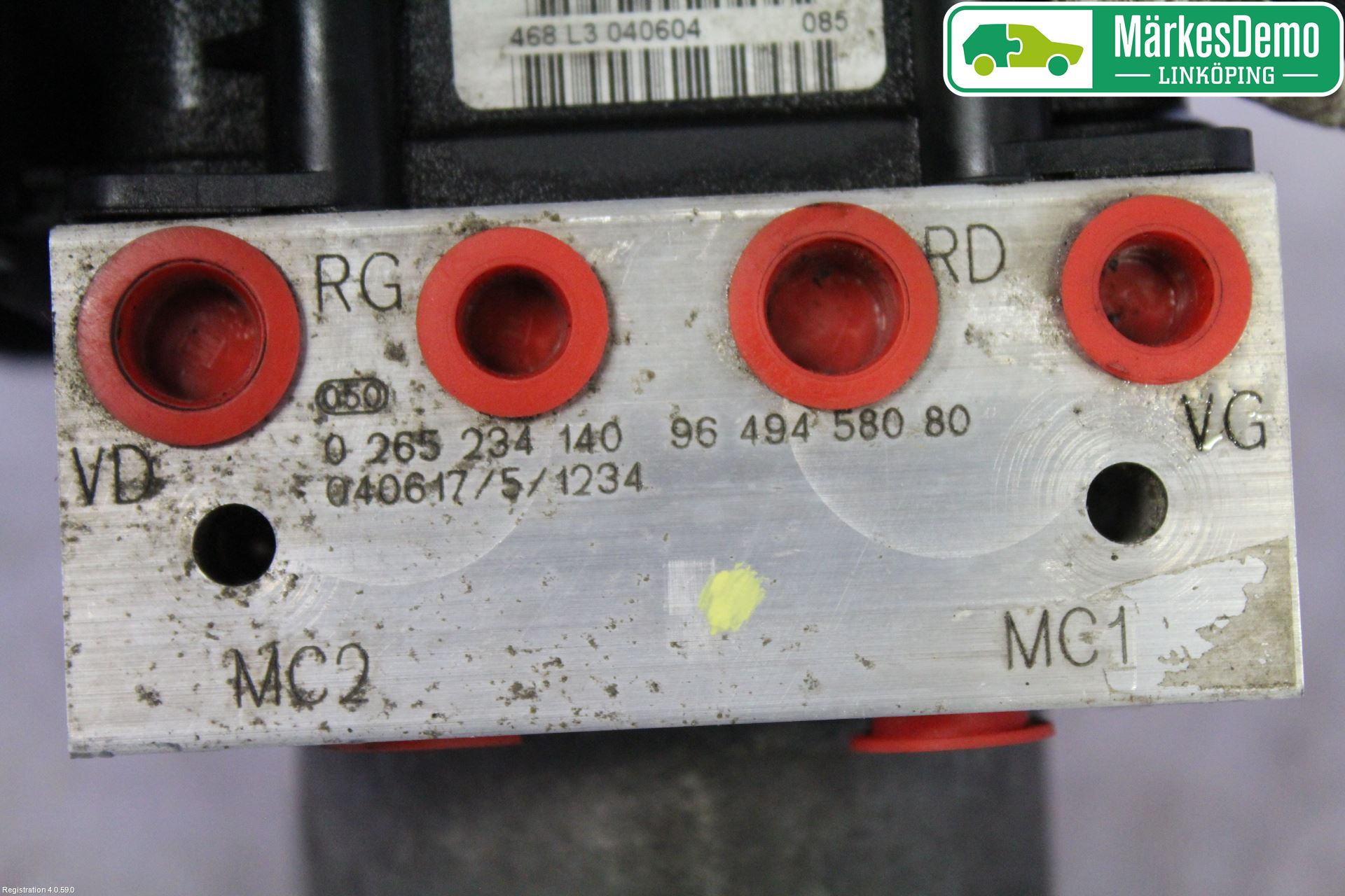 Peugeot 307     01-05 Abs Hydraulaggregat