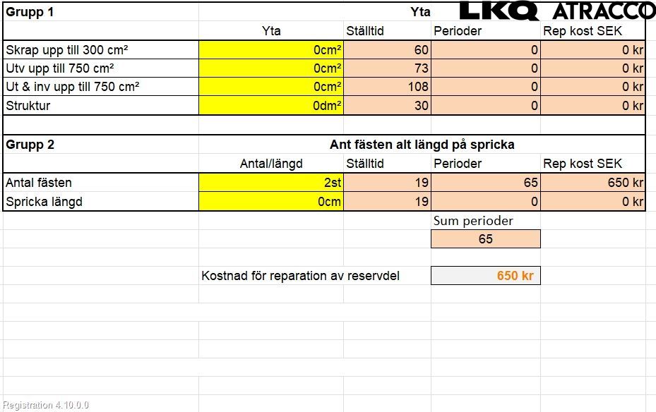 Audi A5 07-16 Stötfångarbeklädnad Bak