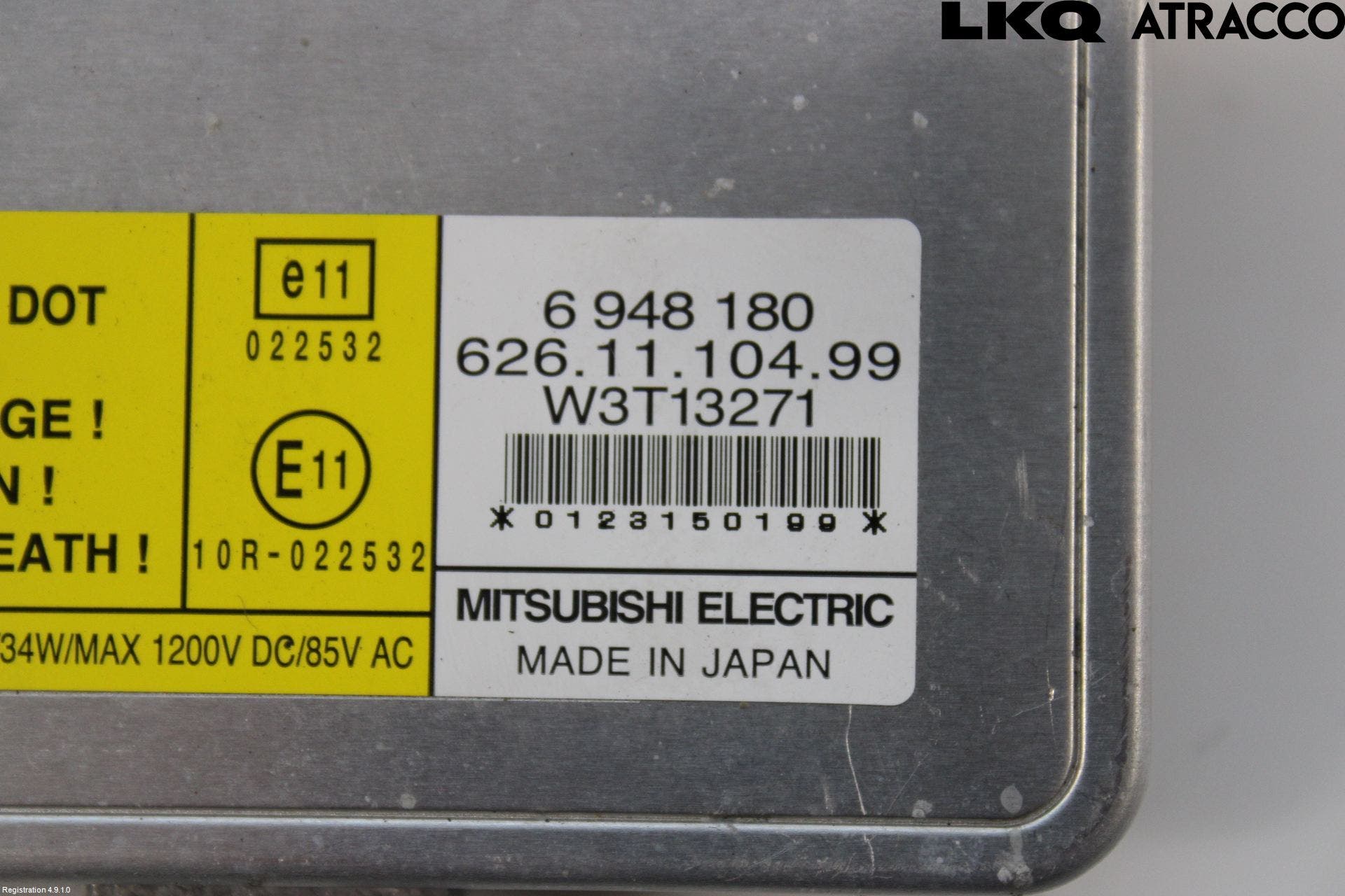 Volvo V70 08-13 Styrenhet Strålkastare