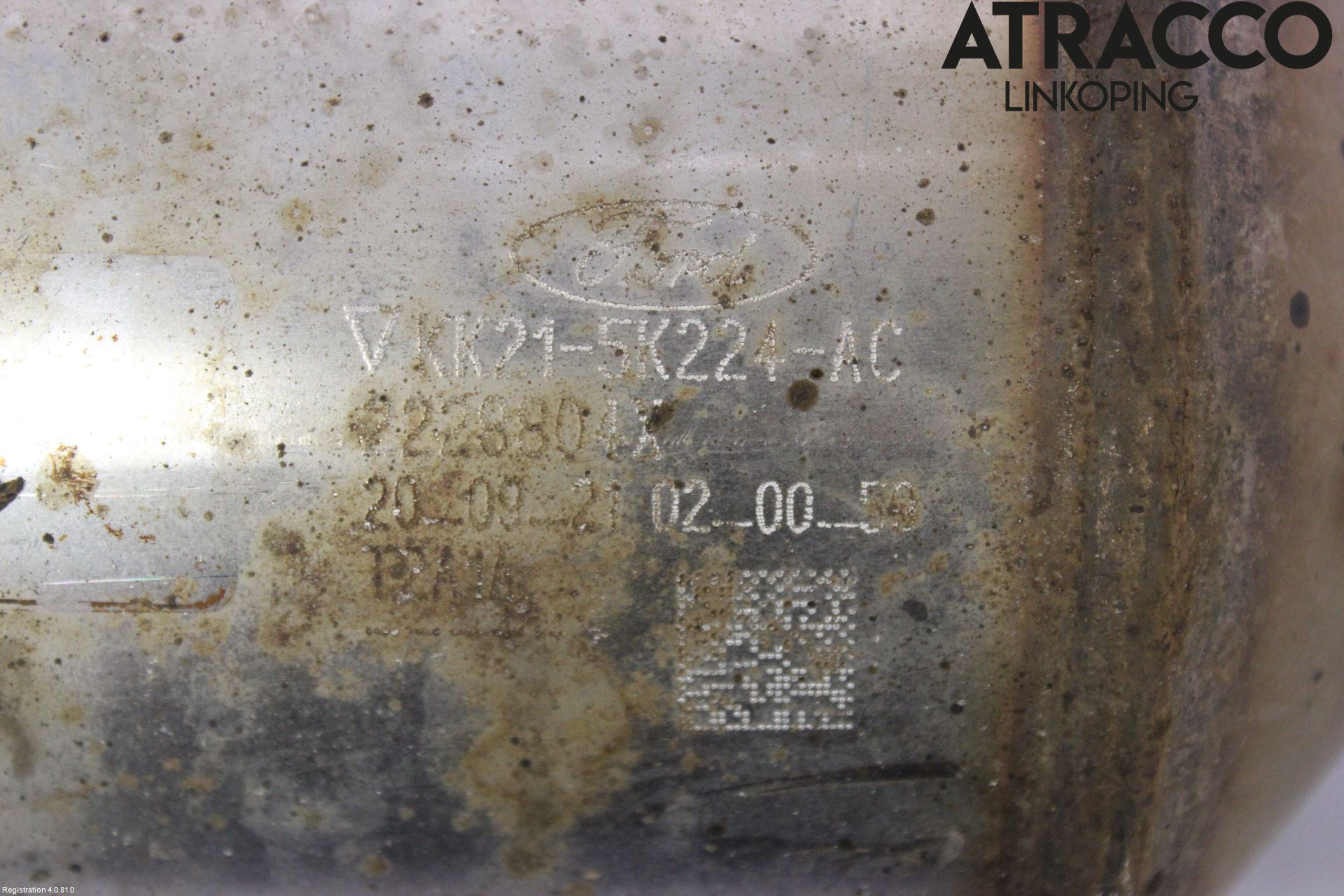 Ford TRANSIT/TOURNEO CUSTOM 13-24 Katalysator