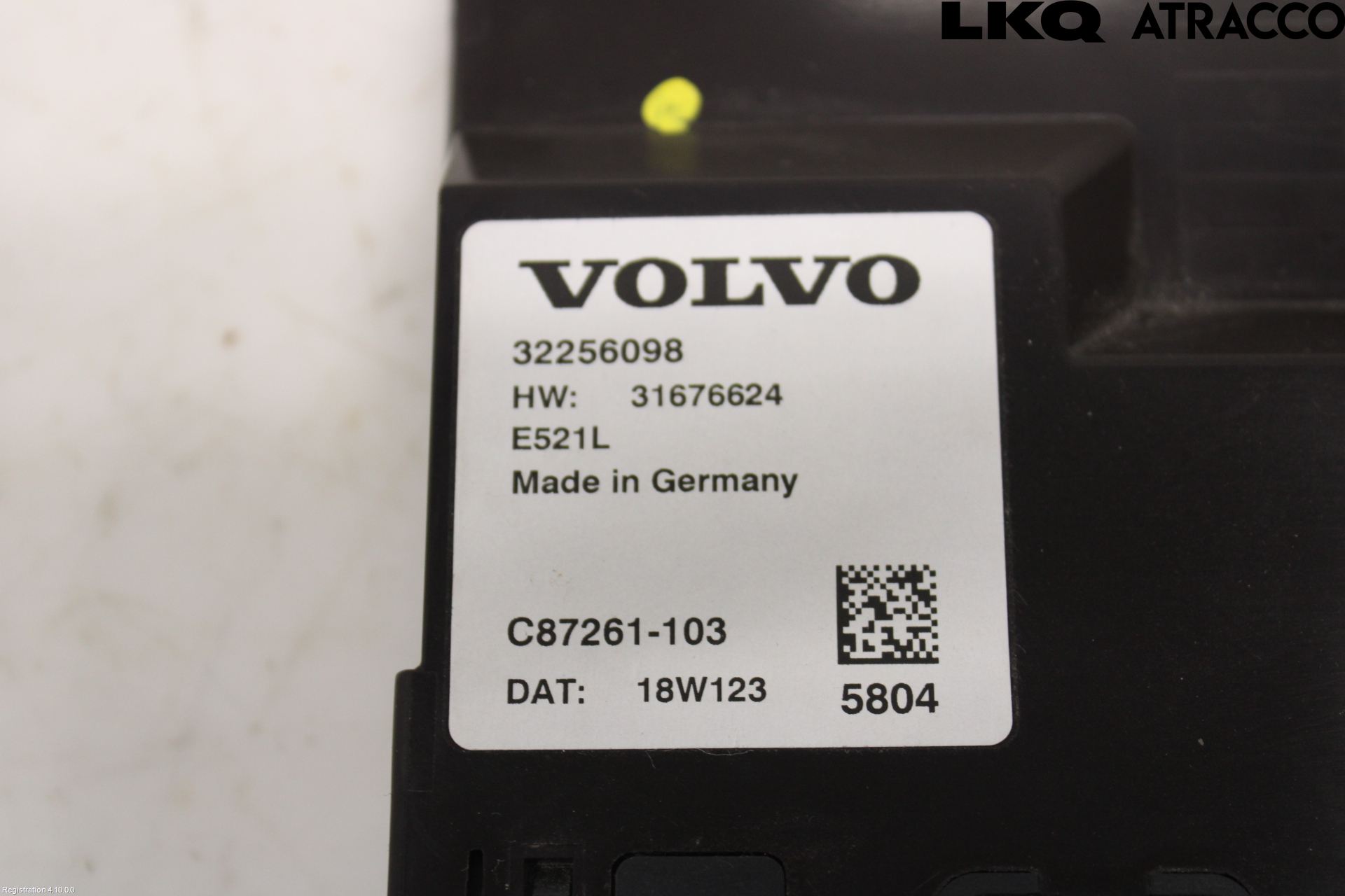 Volvo V60 19- Styrenhet Baklucka