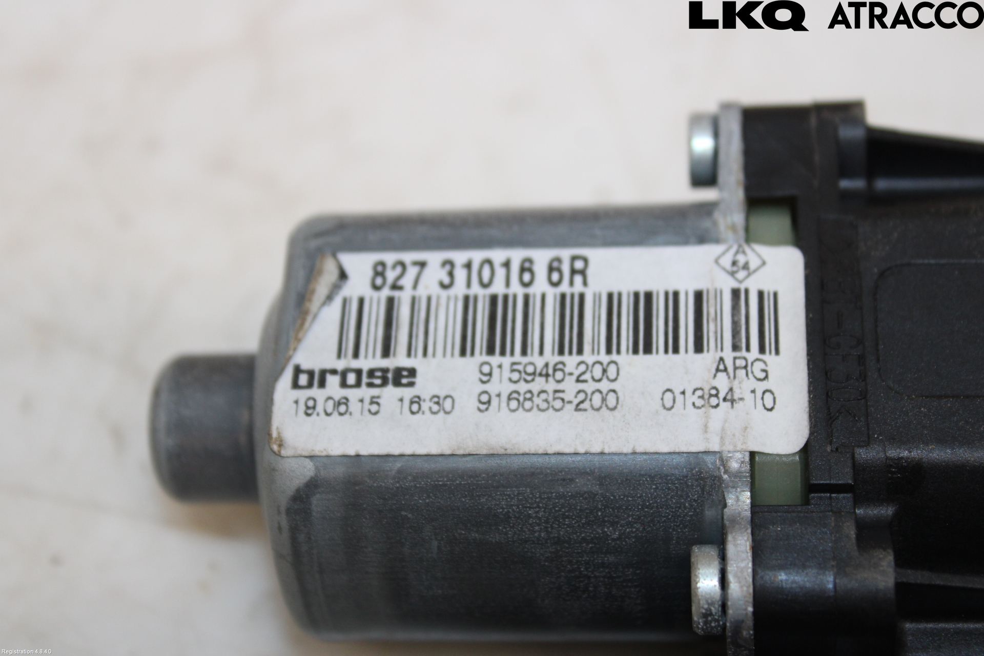 Renault SCÉNIC IV / GRAND SCÉNIC 16-20 Fönsterhissmotor