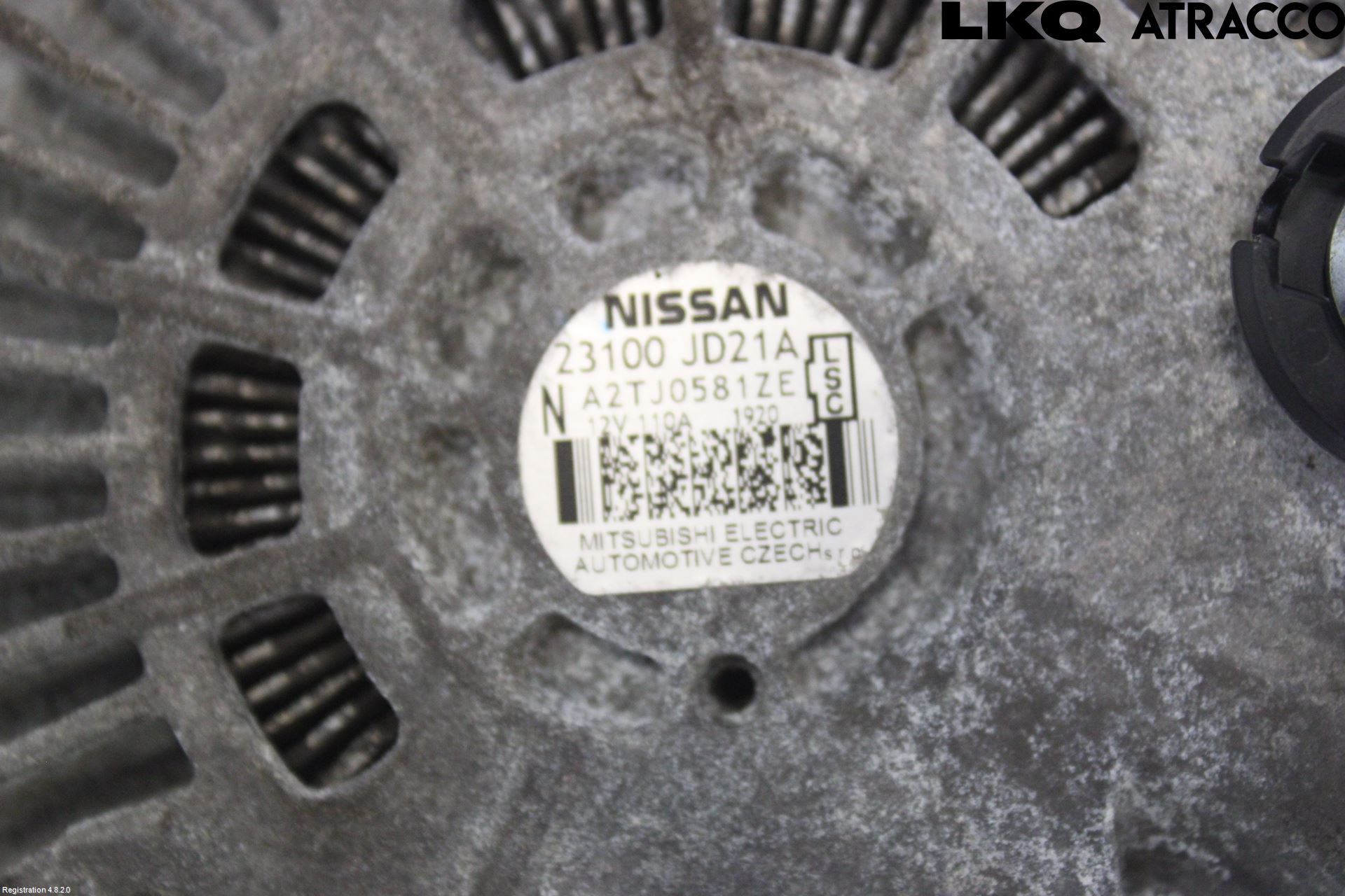 Nissan QASHQAI+2  10-14 Generator