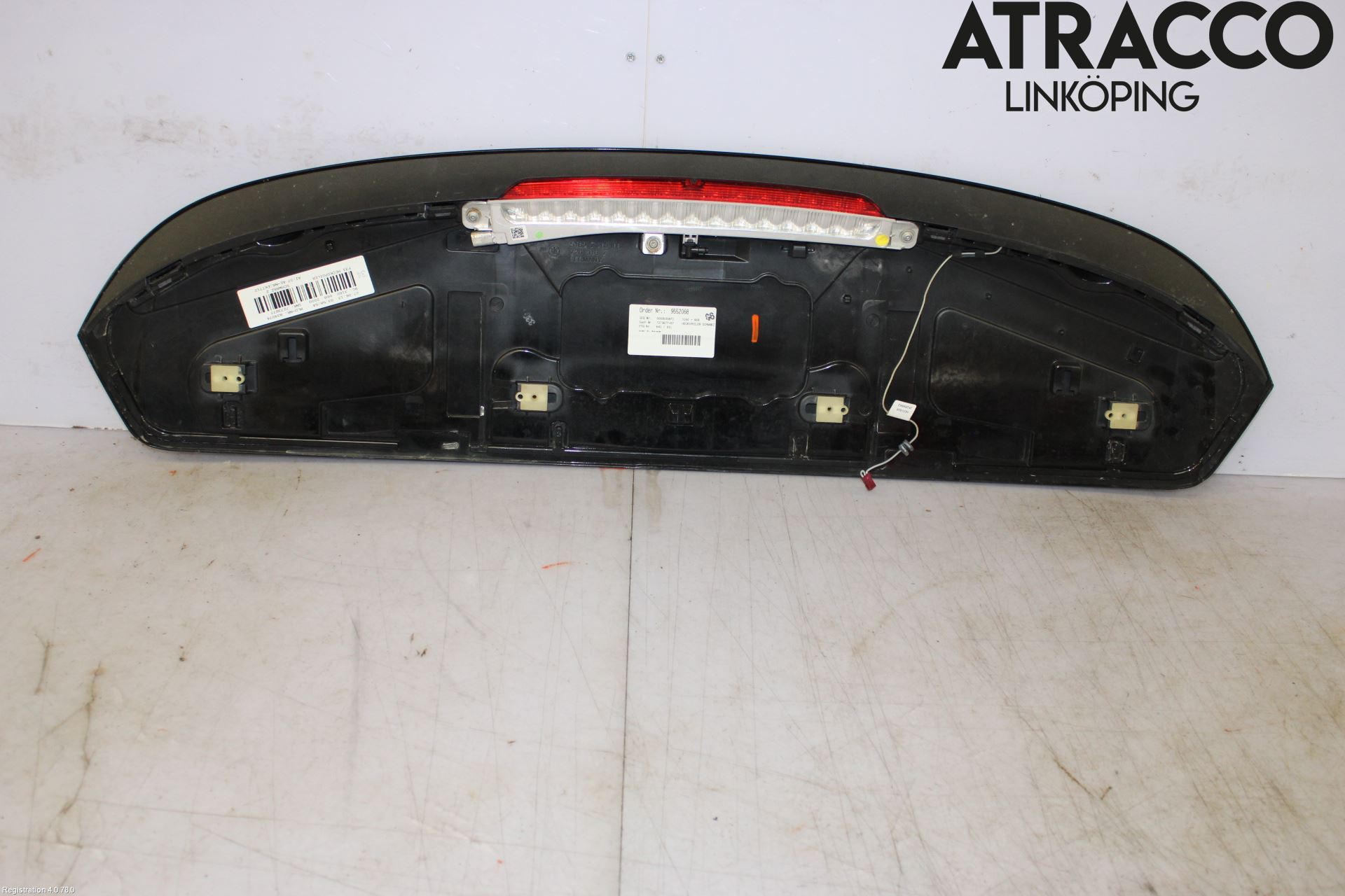 BMW 3 F30/F31/F80 12-19 Spoiler Baklucka