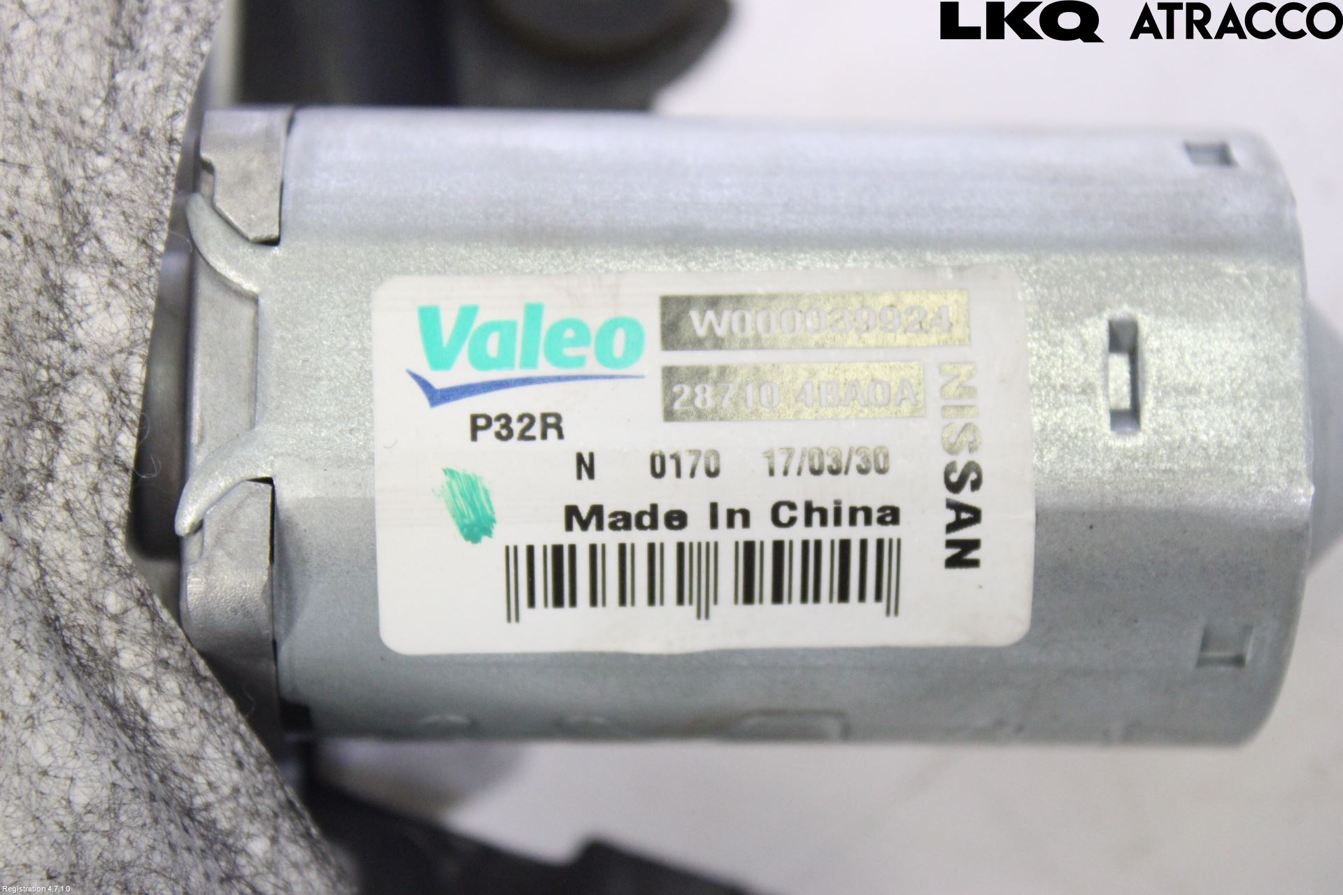Nissan X-TRAIL 14-21 Torkarmotor Baklucka