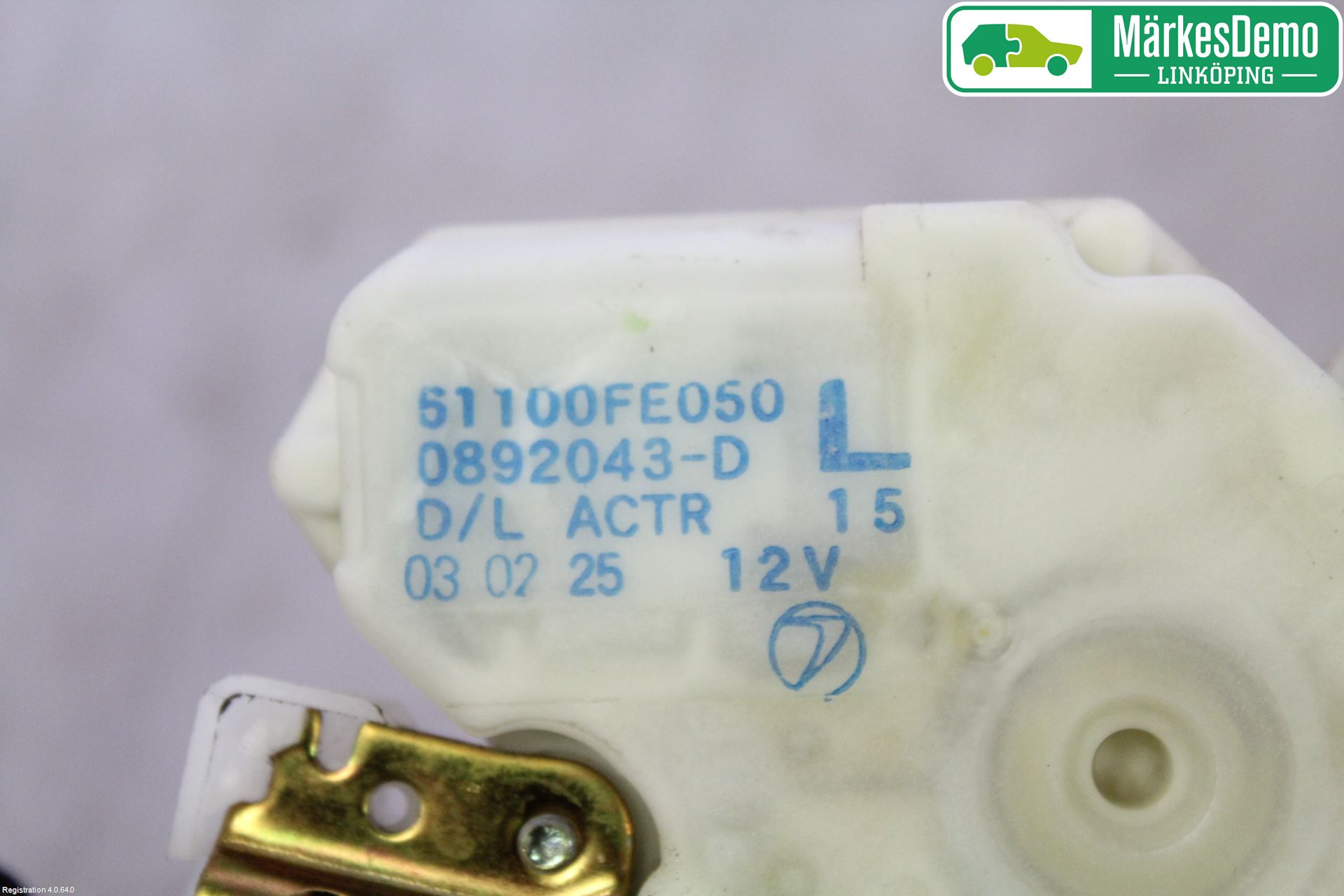 Subaru IMPREZA II  03-05 Låskista-Dörrlås