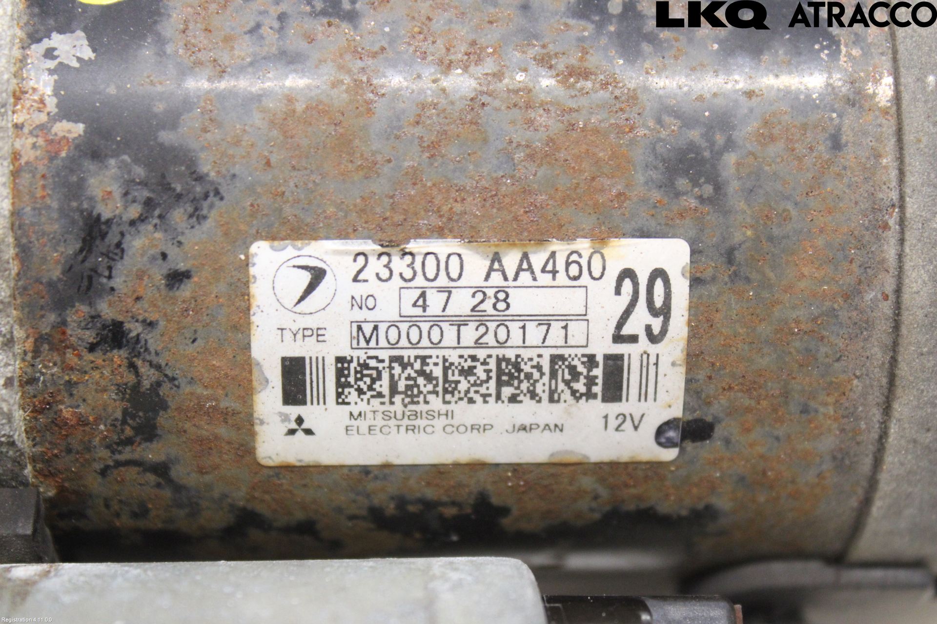 Subaru LEGACY    04-06 Startmotor