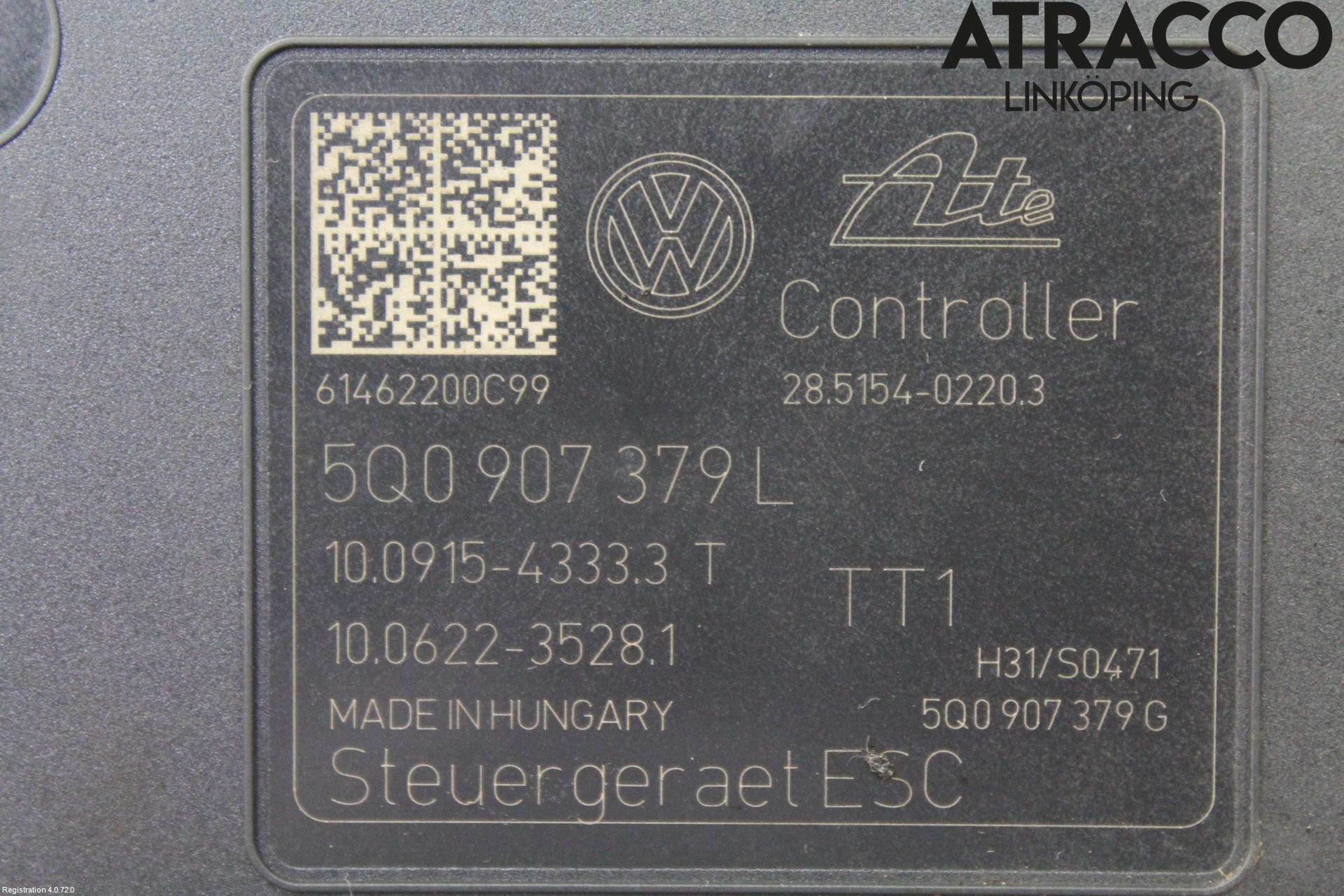 Volkswagen VW GOLF / E-GOLF VII 13-20 Abs Hydraulaggregat