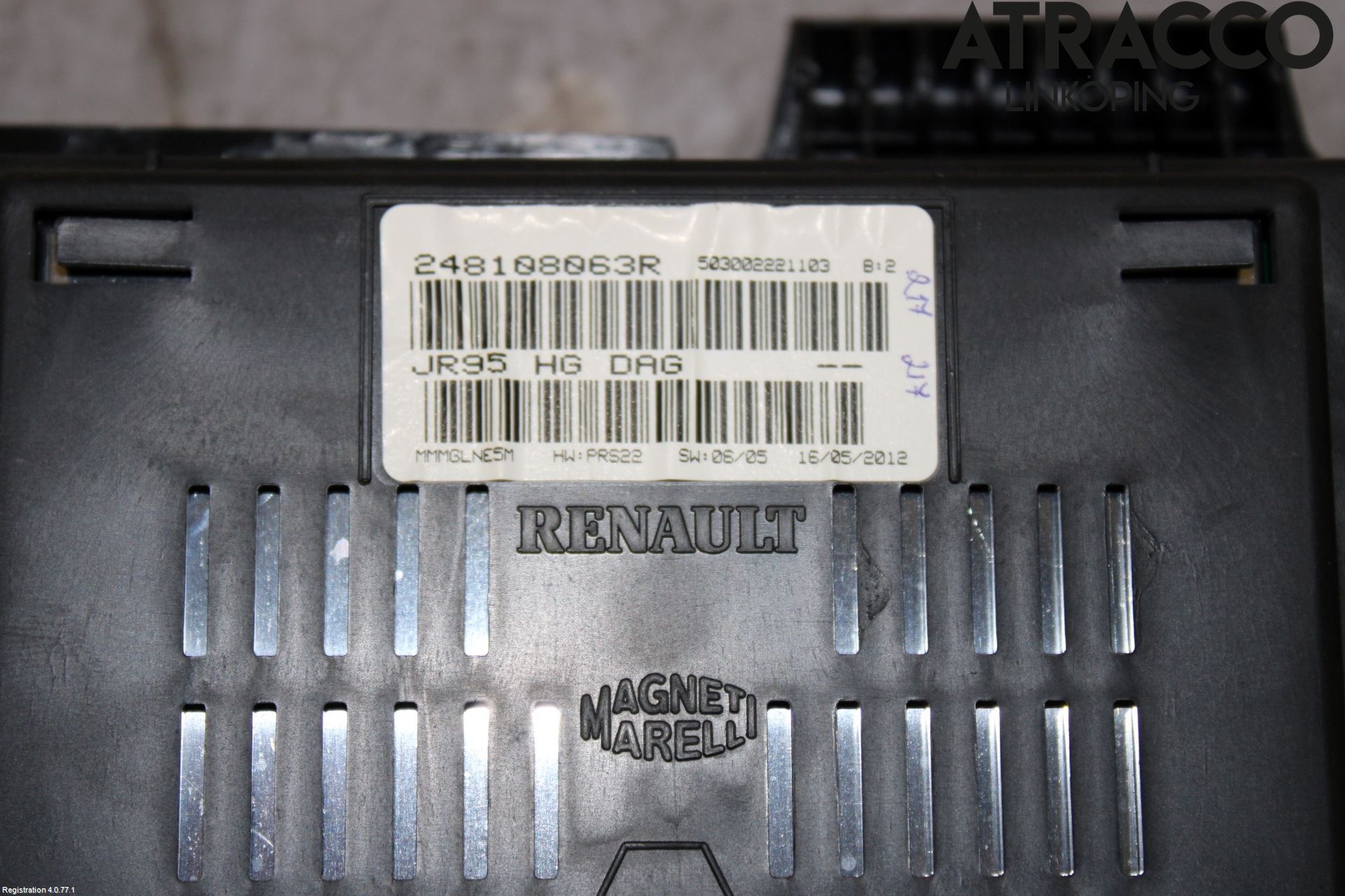 Renault SCÉNIC III / GRAND SCÉNIC 09-16 Instrument Komb