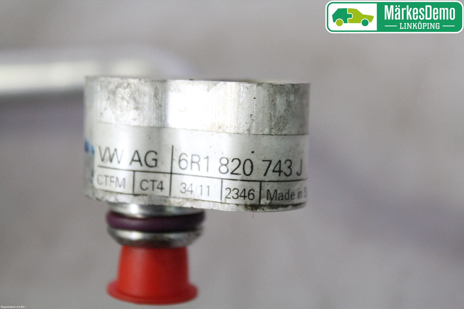 Volkswagen VW POLO 10-17 Ac Slang-Rör