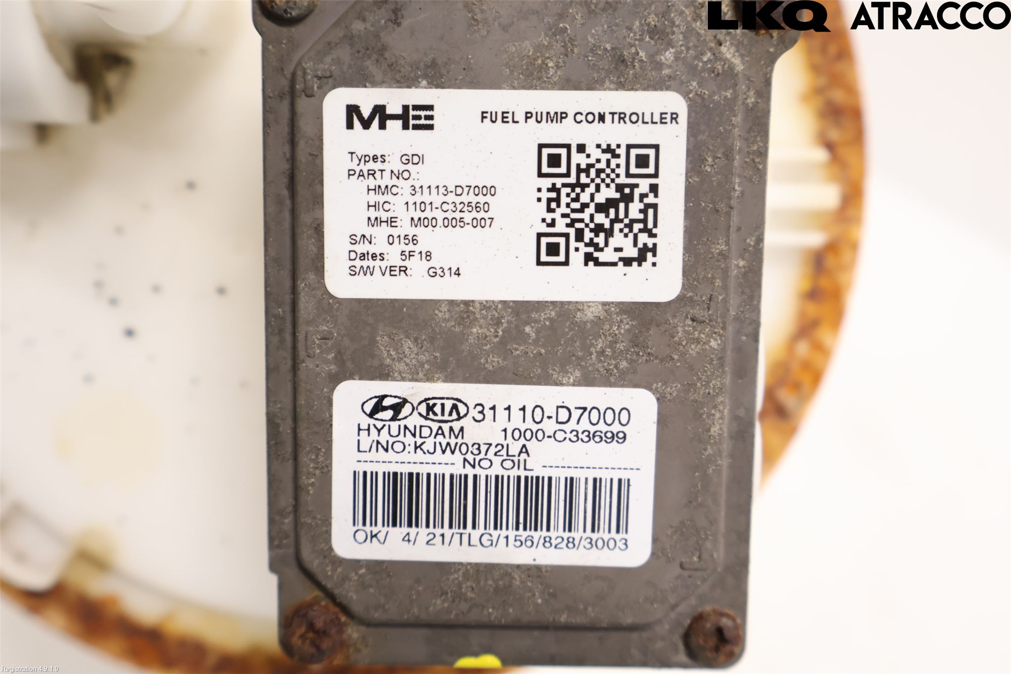 Hyundai TUCSON 05- Bränslepump El