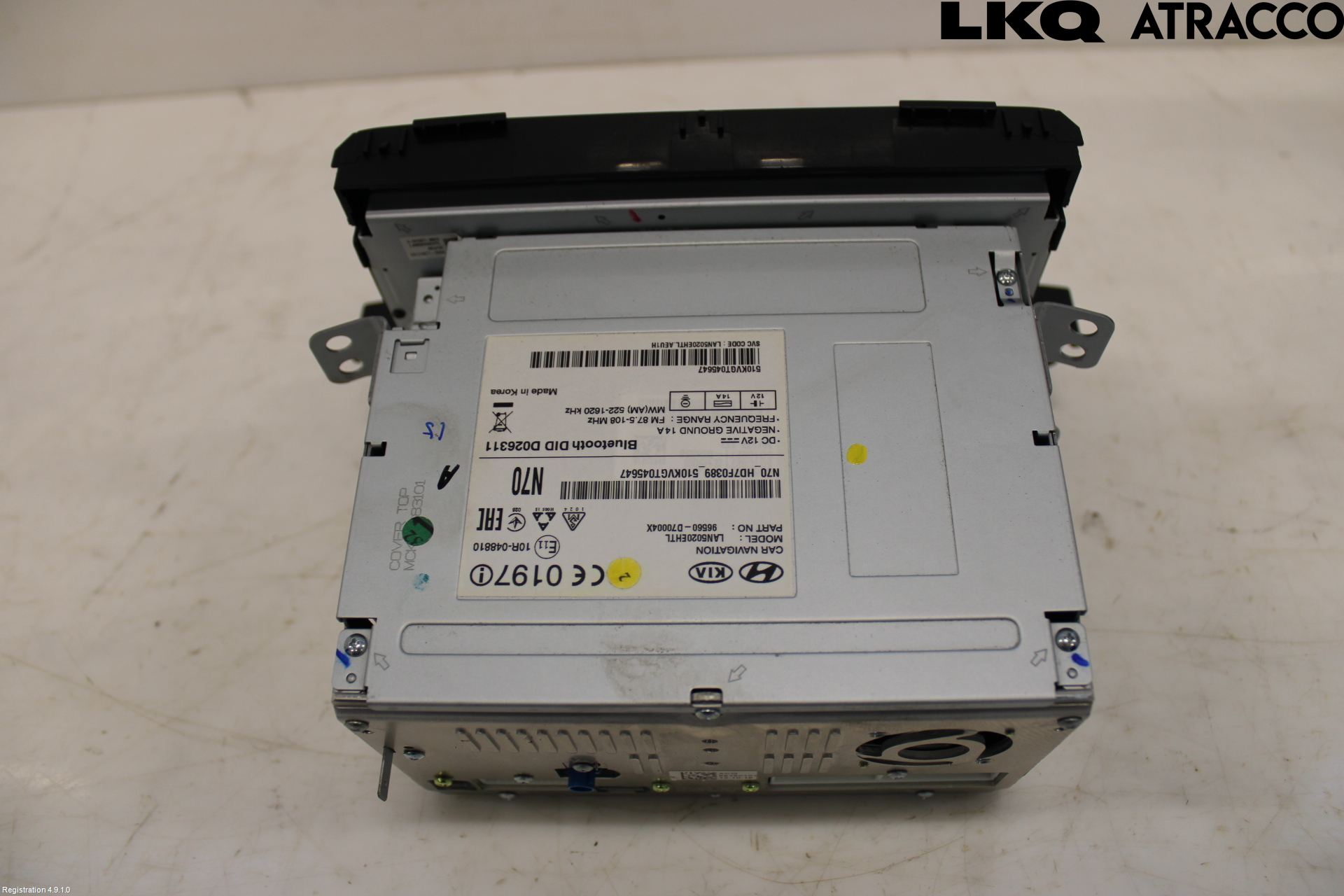 Hyundai TUCSON 05- Cd Radio - Multimediapanel