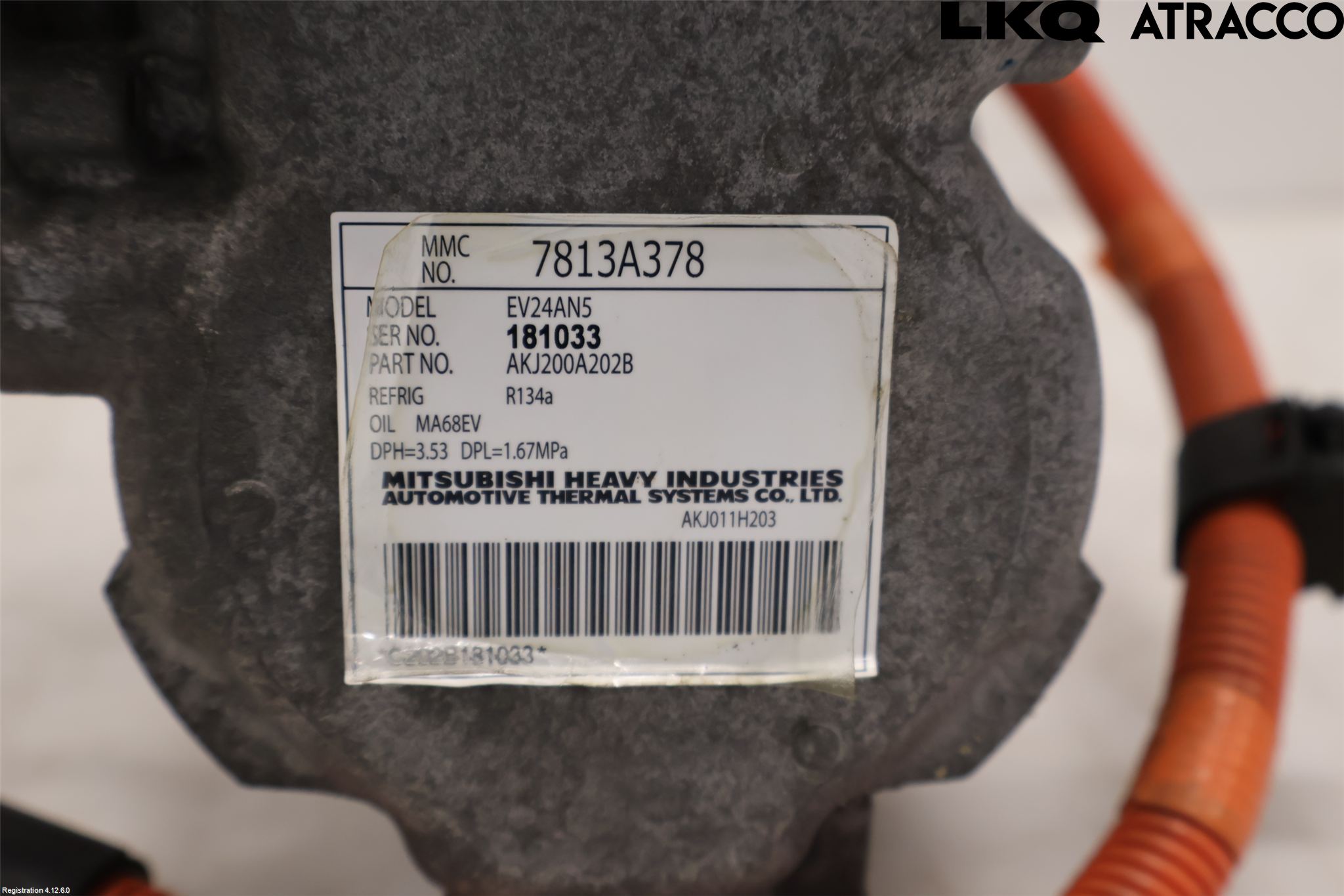 Mitsubishi OUTLANDER 13-21 Ac Kompressor