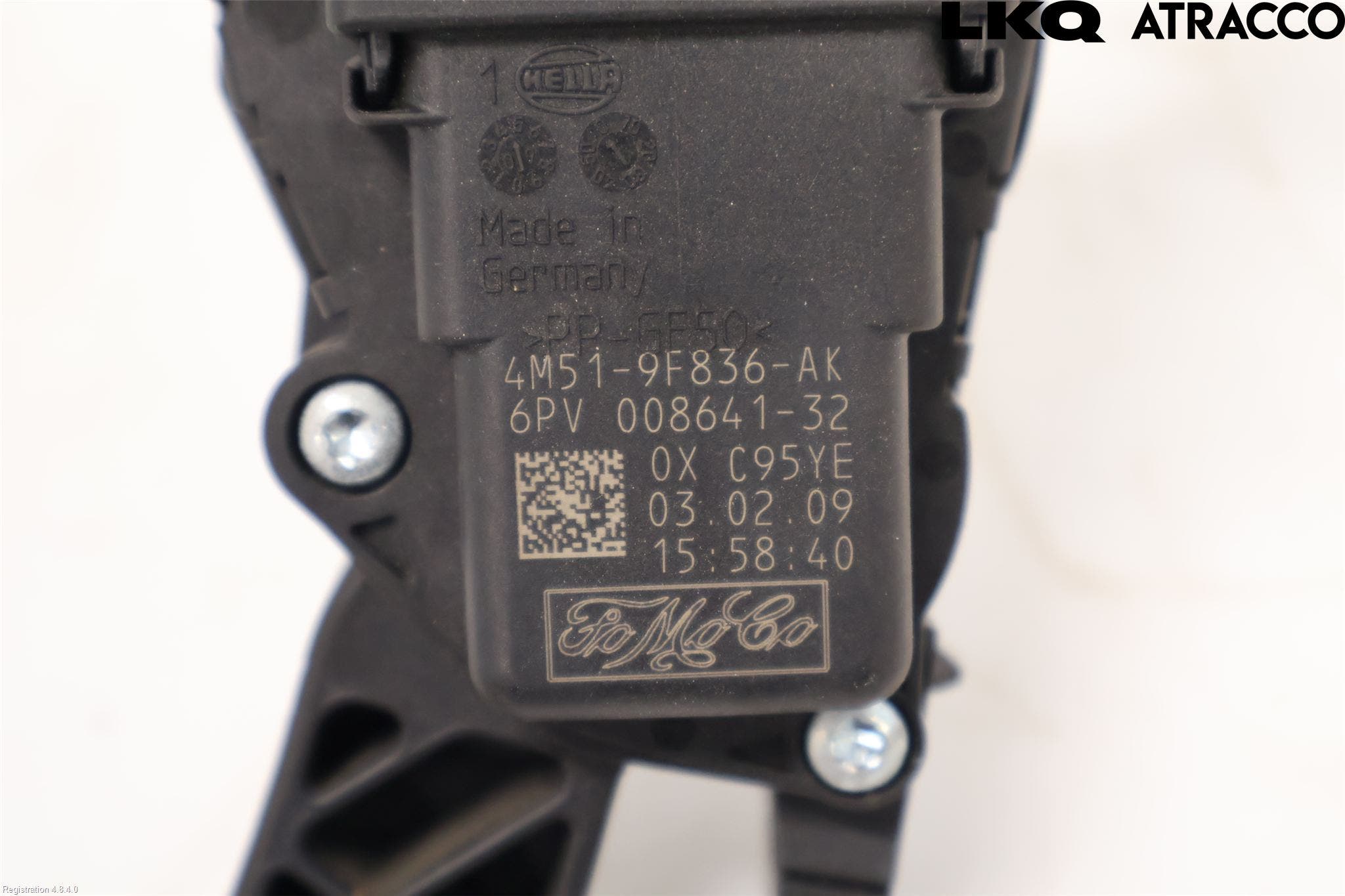 Volvo V50 08-12 Gaspedal