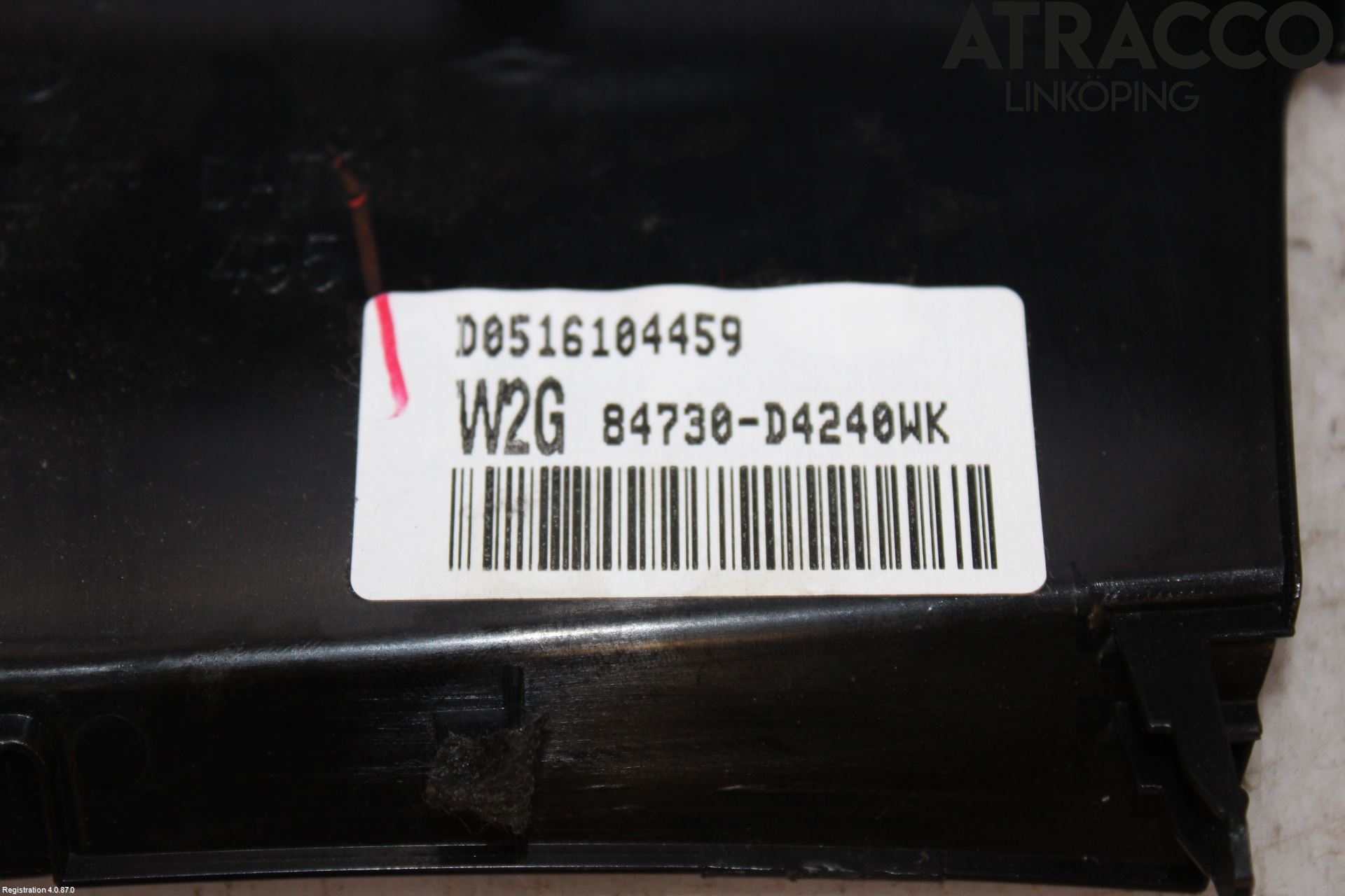 Kia OPTIMA 16-20 Instrument-Radio Sarg