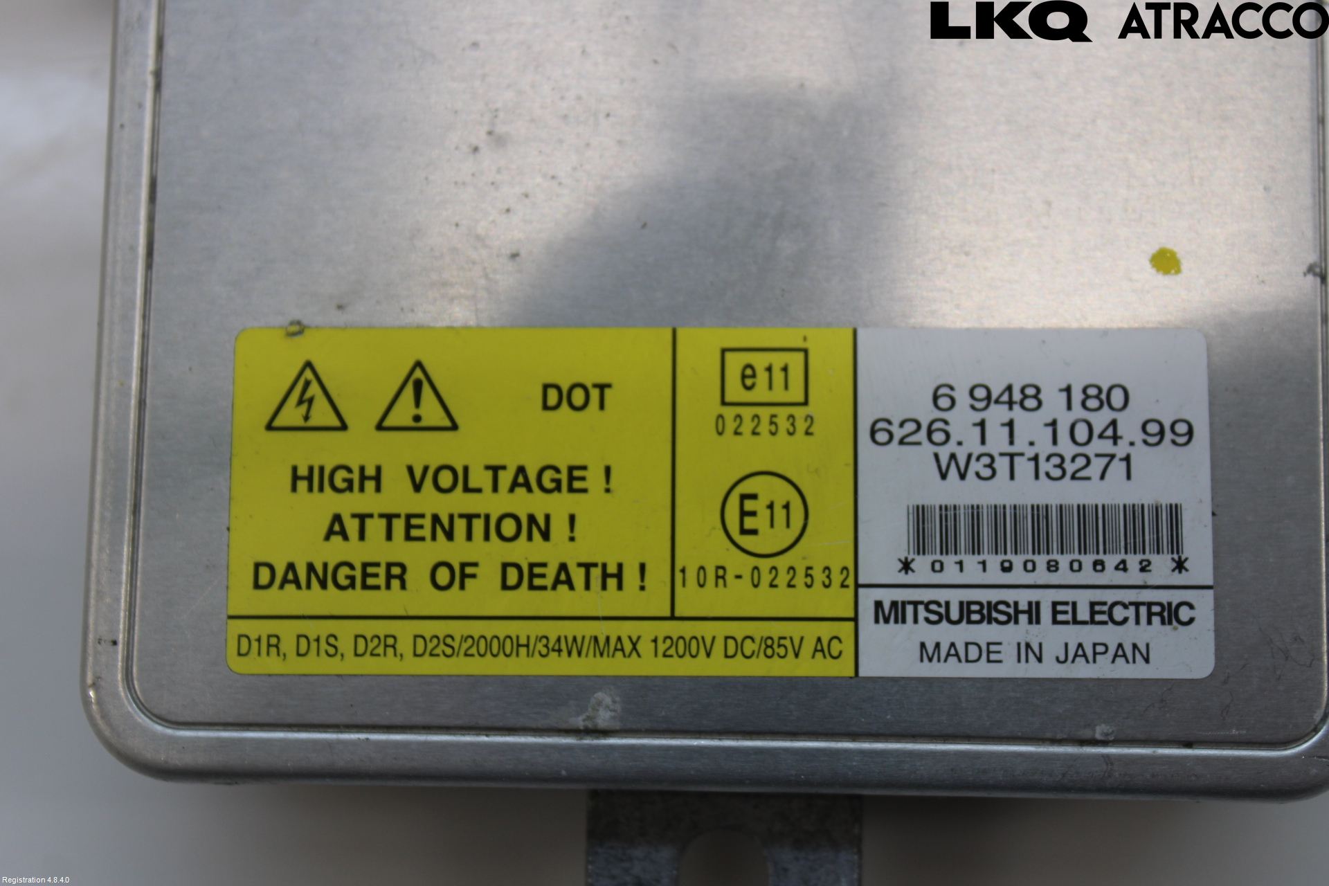 Volvo V70 08-13 Styrenhet Strålkastare