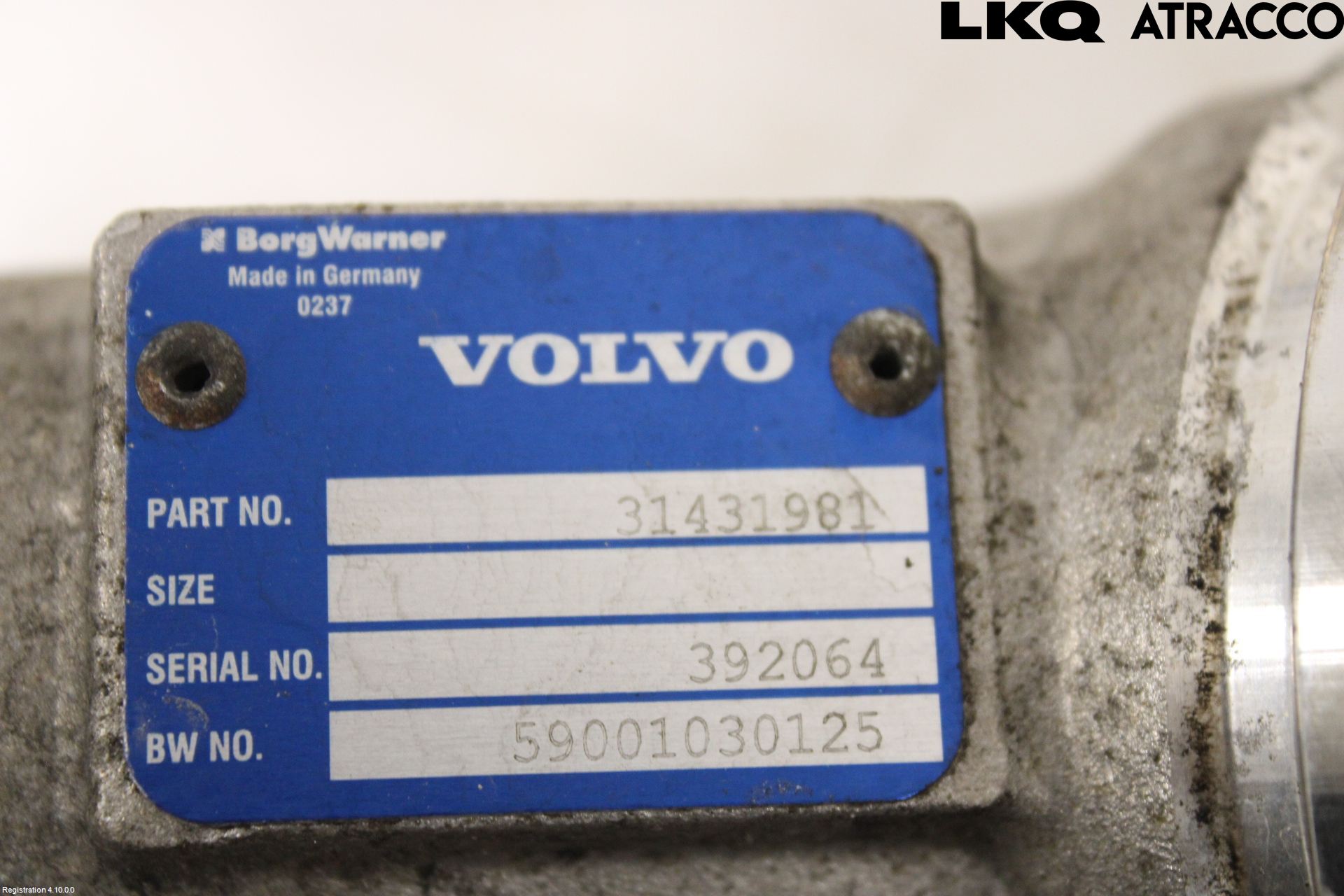 Volvo V60 19- Laddluft-Intercoolerrör