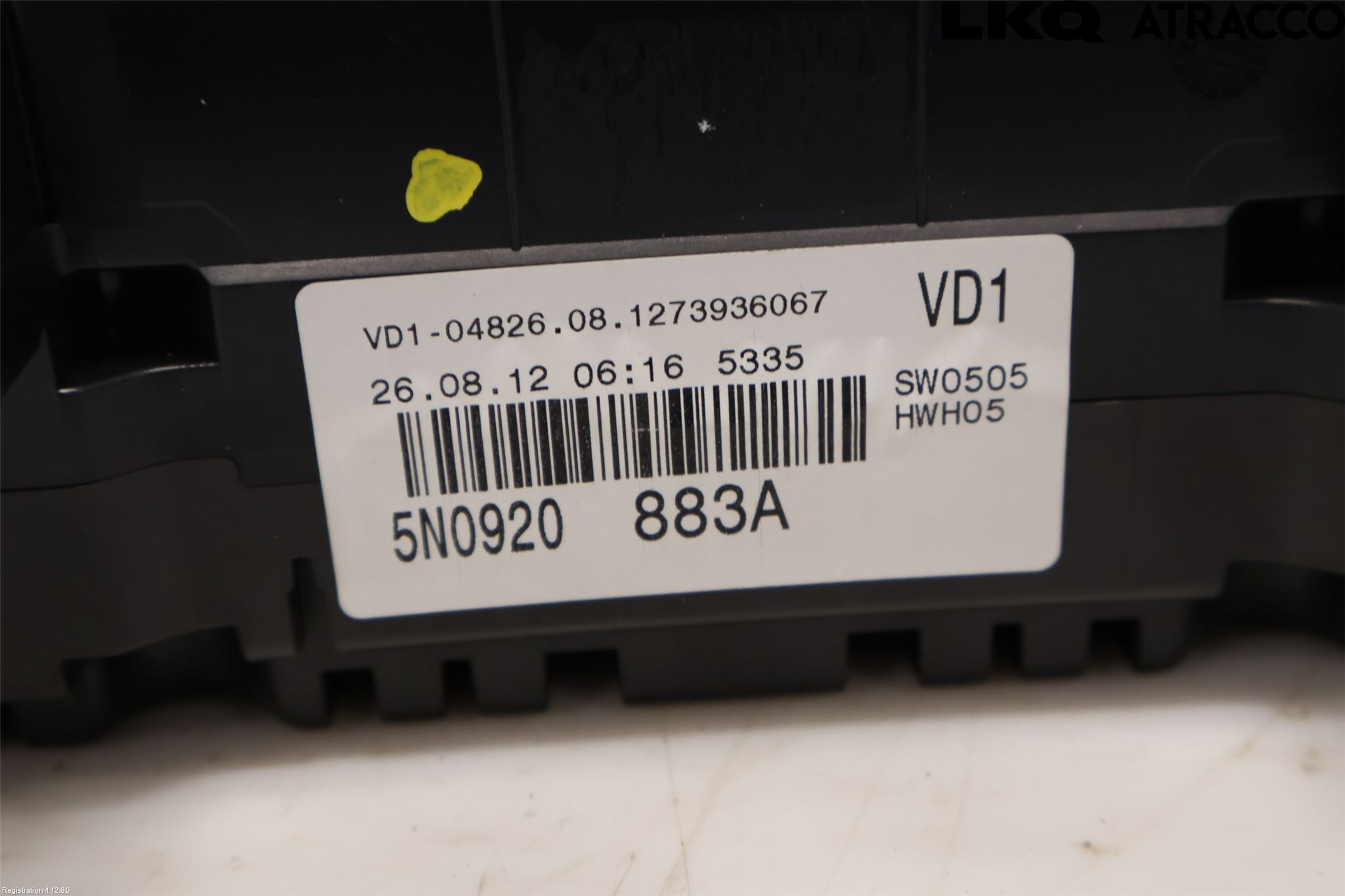 Volkswagen VW TIGUAN 07-16 Instrument Komb