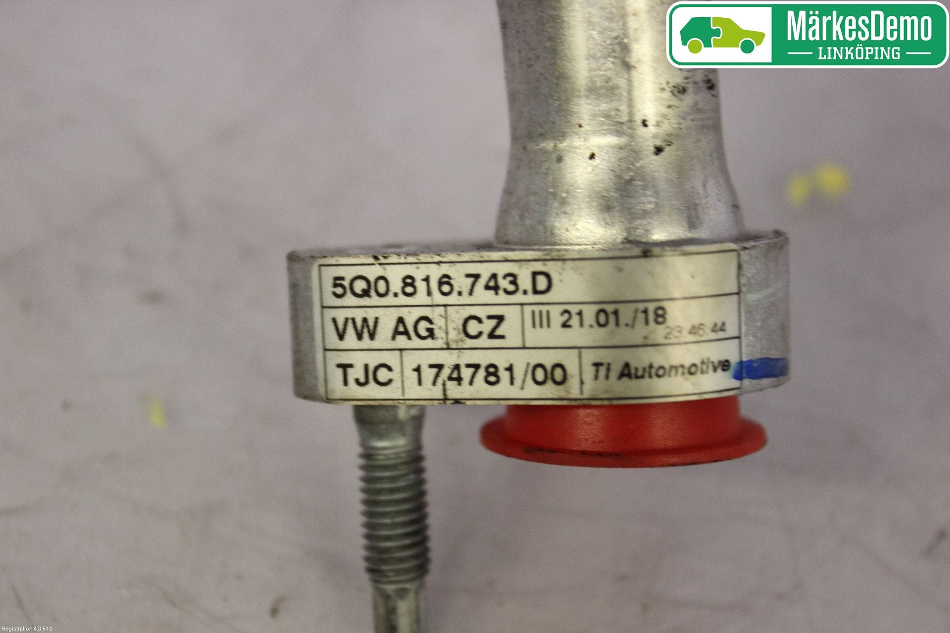 Volkswagen VW PASSAT 15-19 Ac Slang-Rör