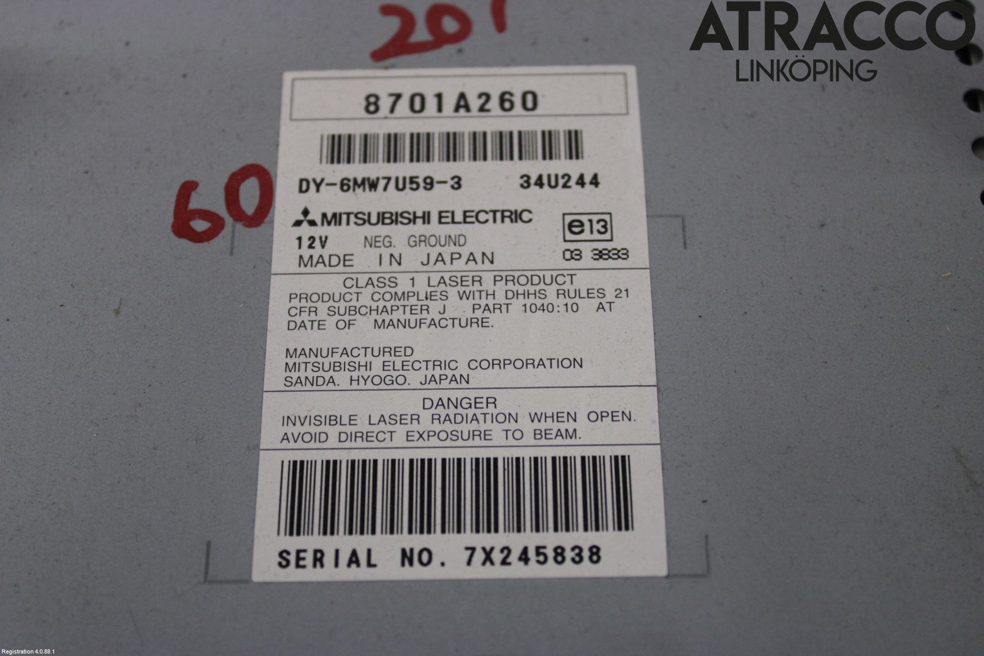 Mitsubishi OUTLANDER 07-12 Cd Radio - Multimediapanel