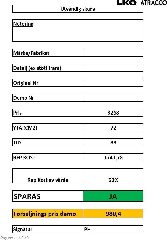 Ford S-MAX 06-15 List Bak-Baklucka