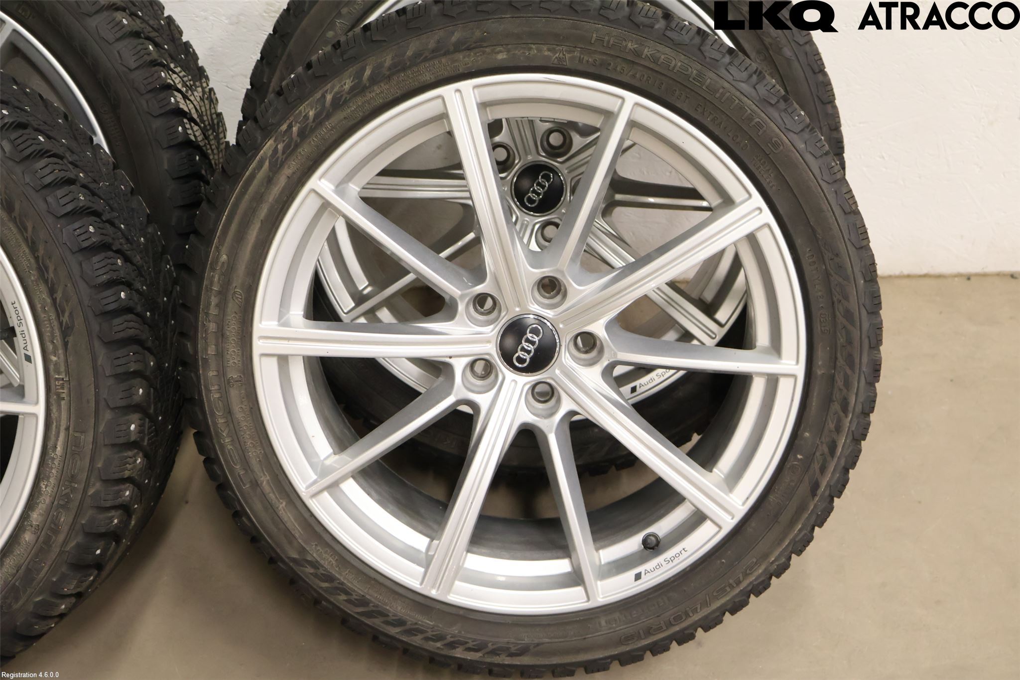 Audi A4/S4 B9 16-19 Vinterdäck Alumfälg 4St