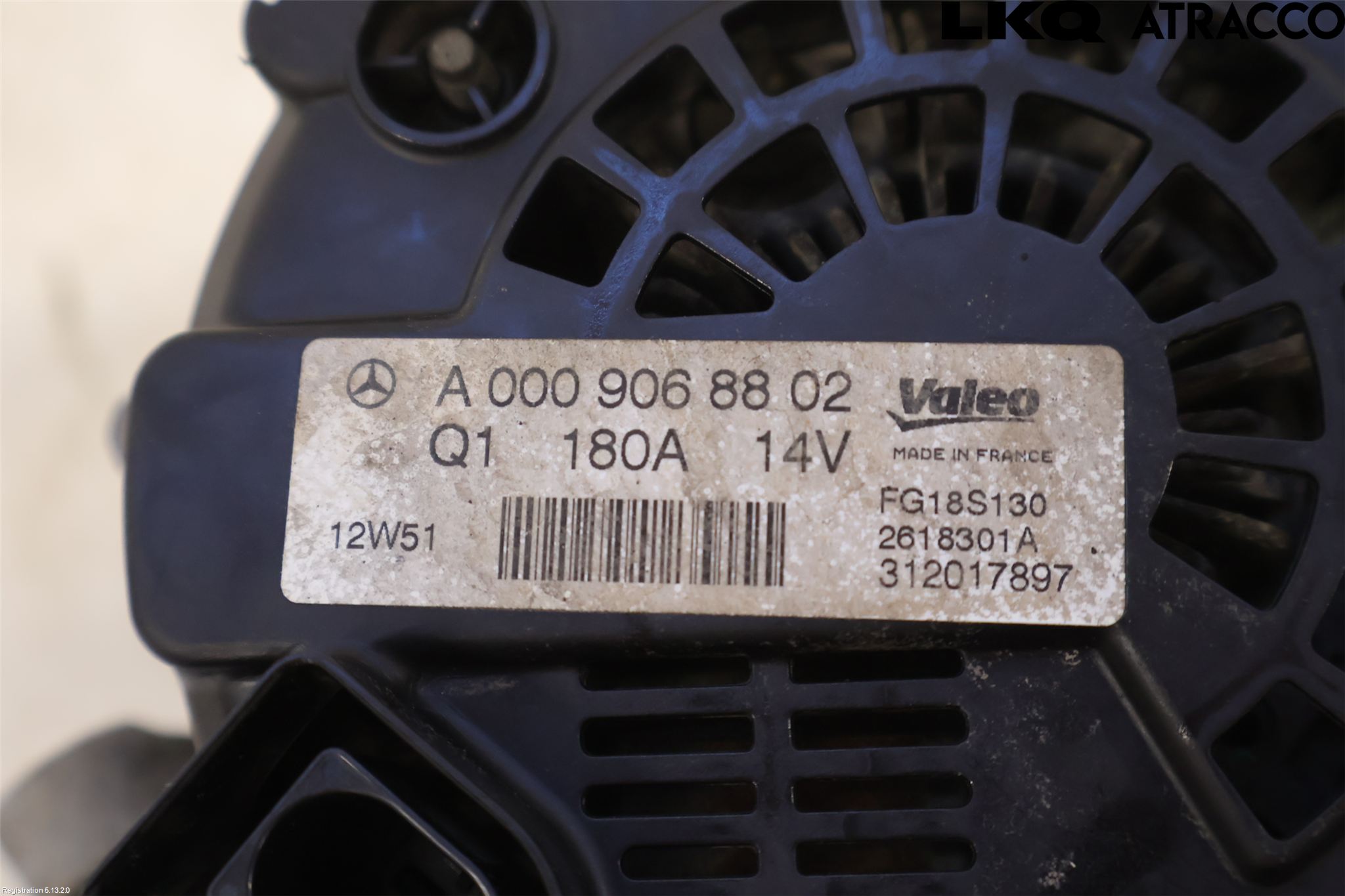 Mercedes-Benz MB VITO/VIANO (W639) 04-14 Generator