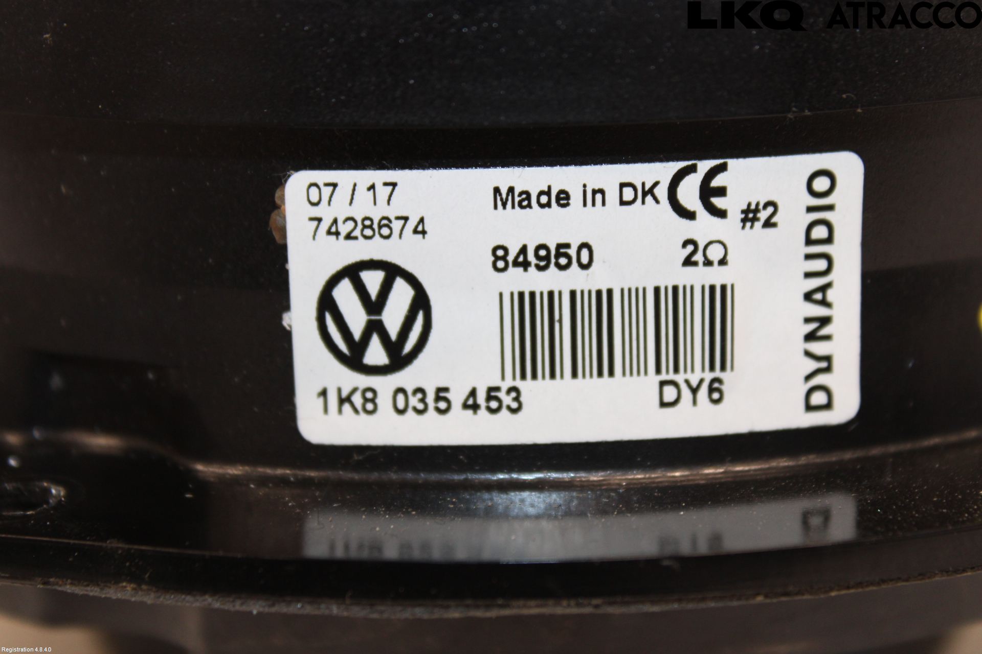 Volkswagen VW GOLF / E-GOLF VII 13-20 Högtalare