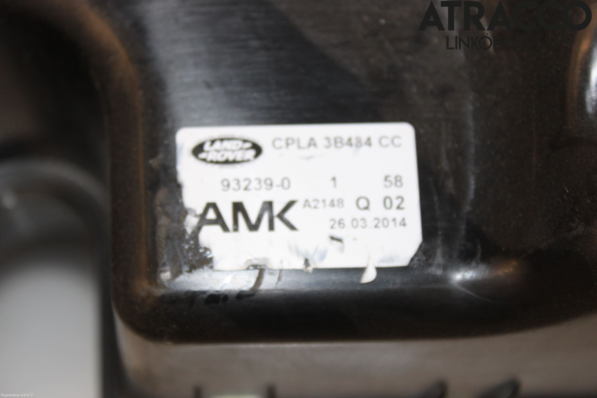 Landrover RANGE ROVER (L405) 13-21 Kompressor Stöt-Fjädring