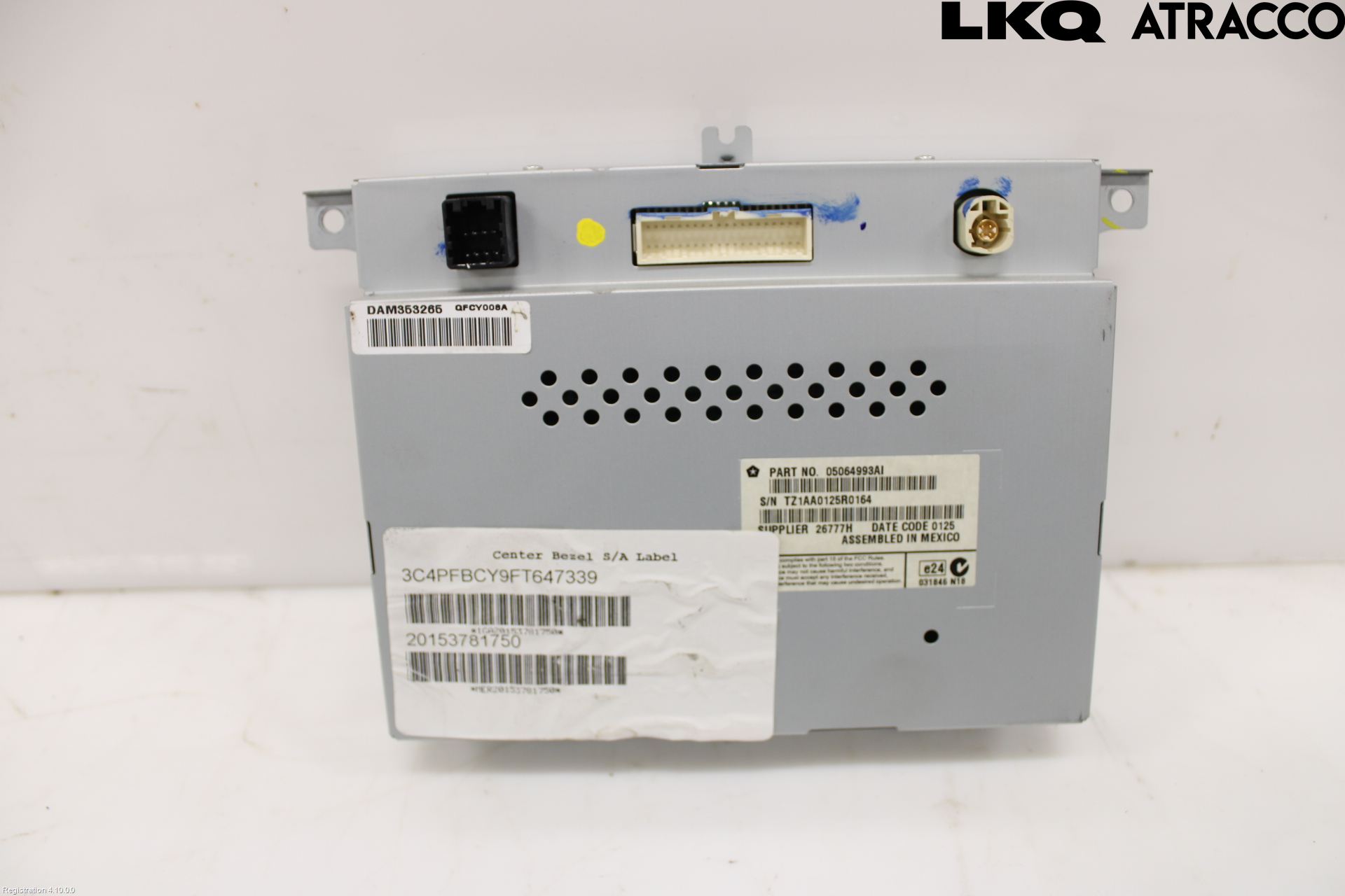 Fiat FREEMONT Bildskärm