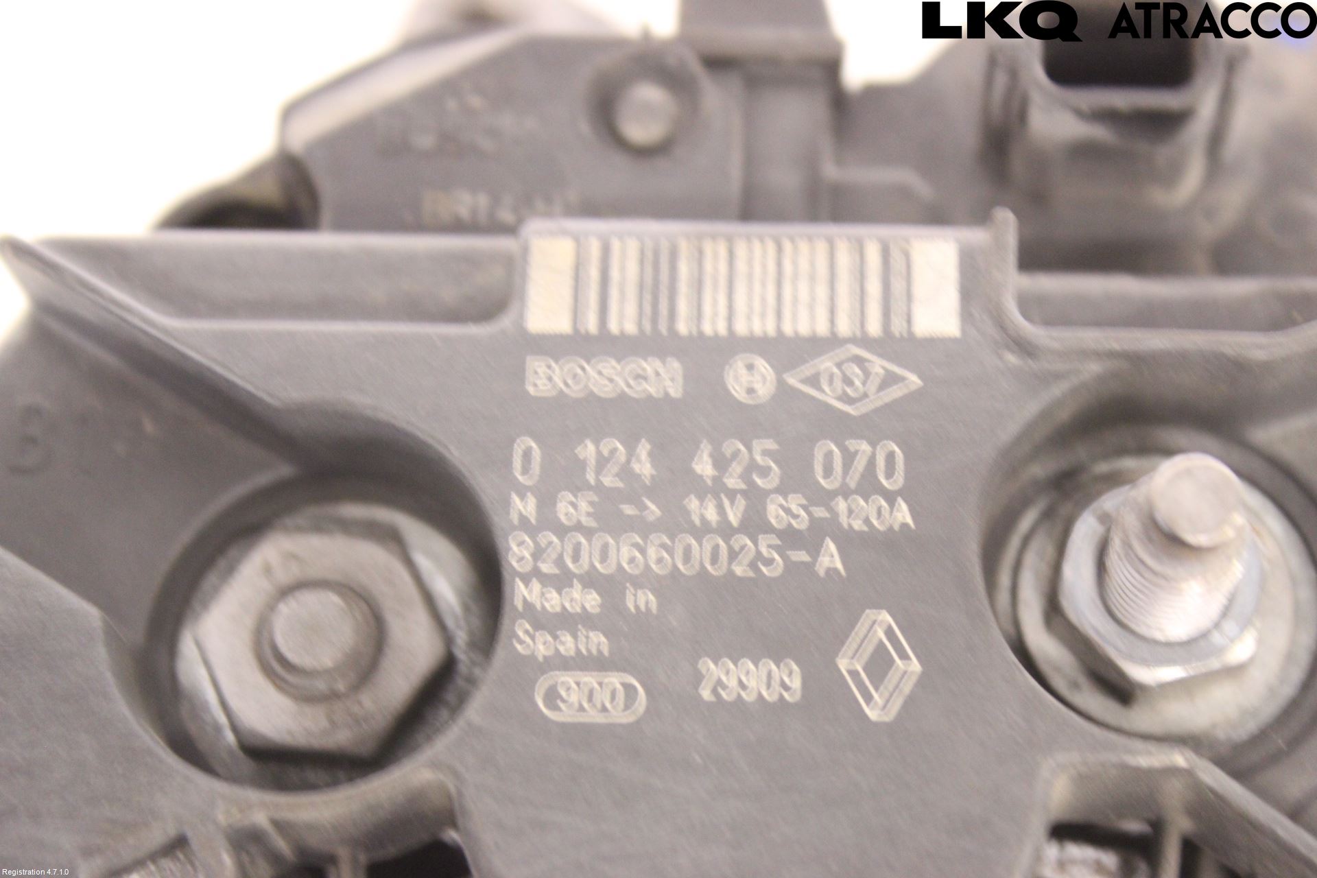 Renault MEGANE III 09-15 Generator