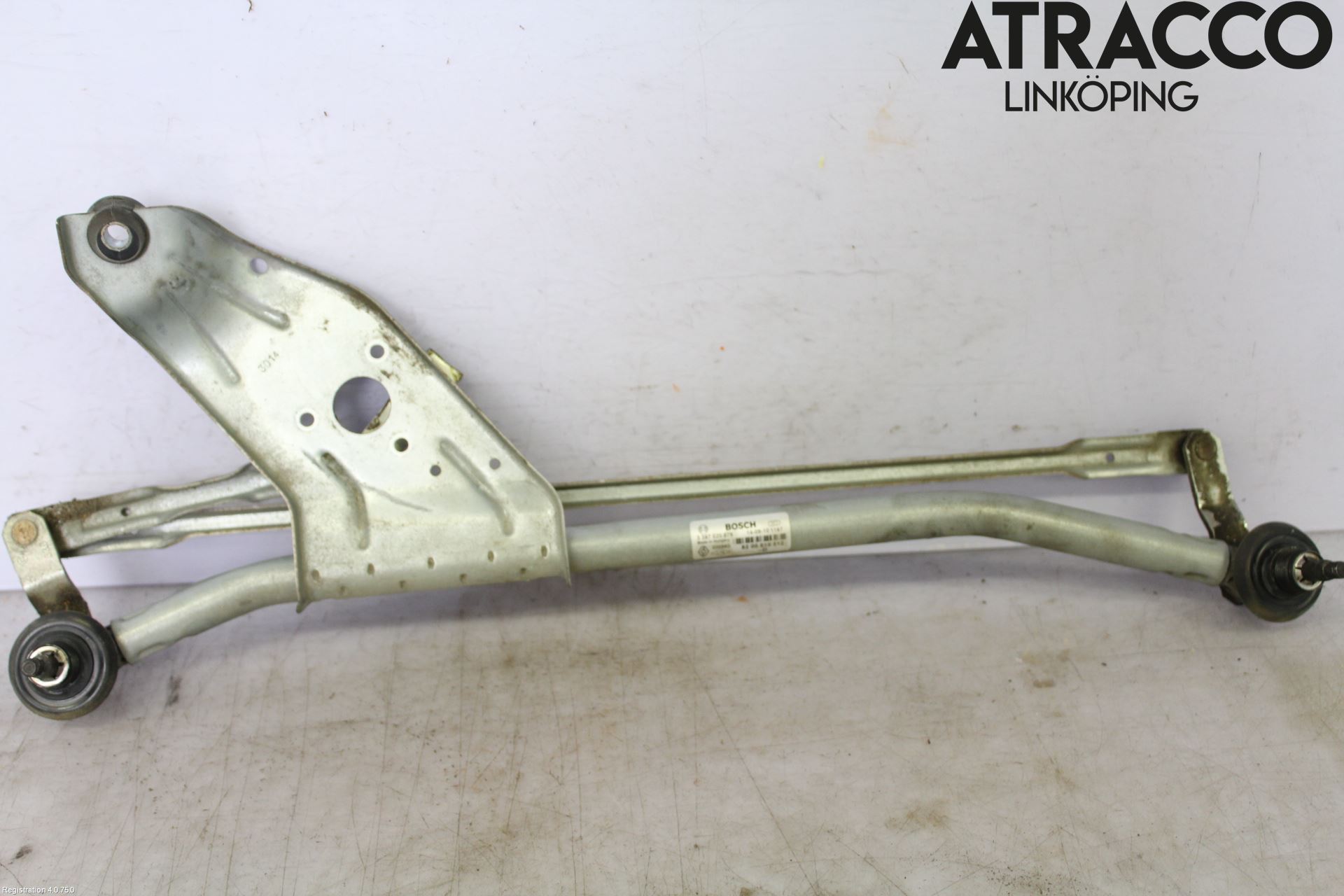 Dacia DUSTER 10-17 Torkarmekanism Vindruta