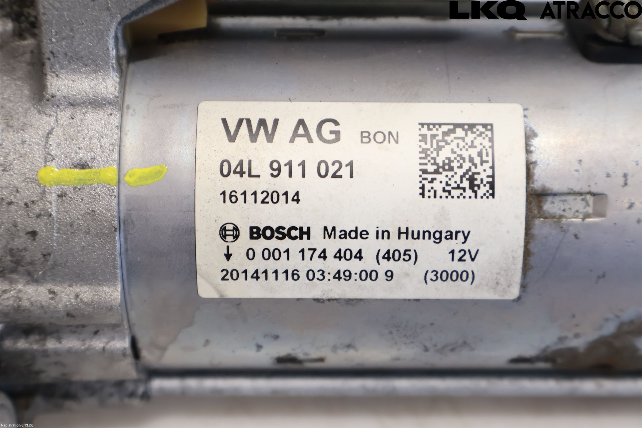 Audi A4 12-15 Startmotor Diesel