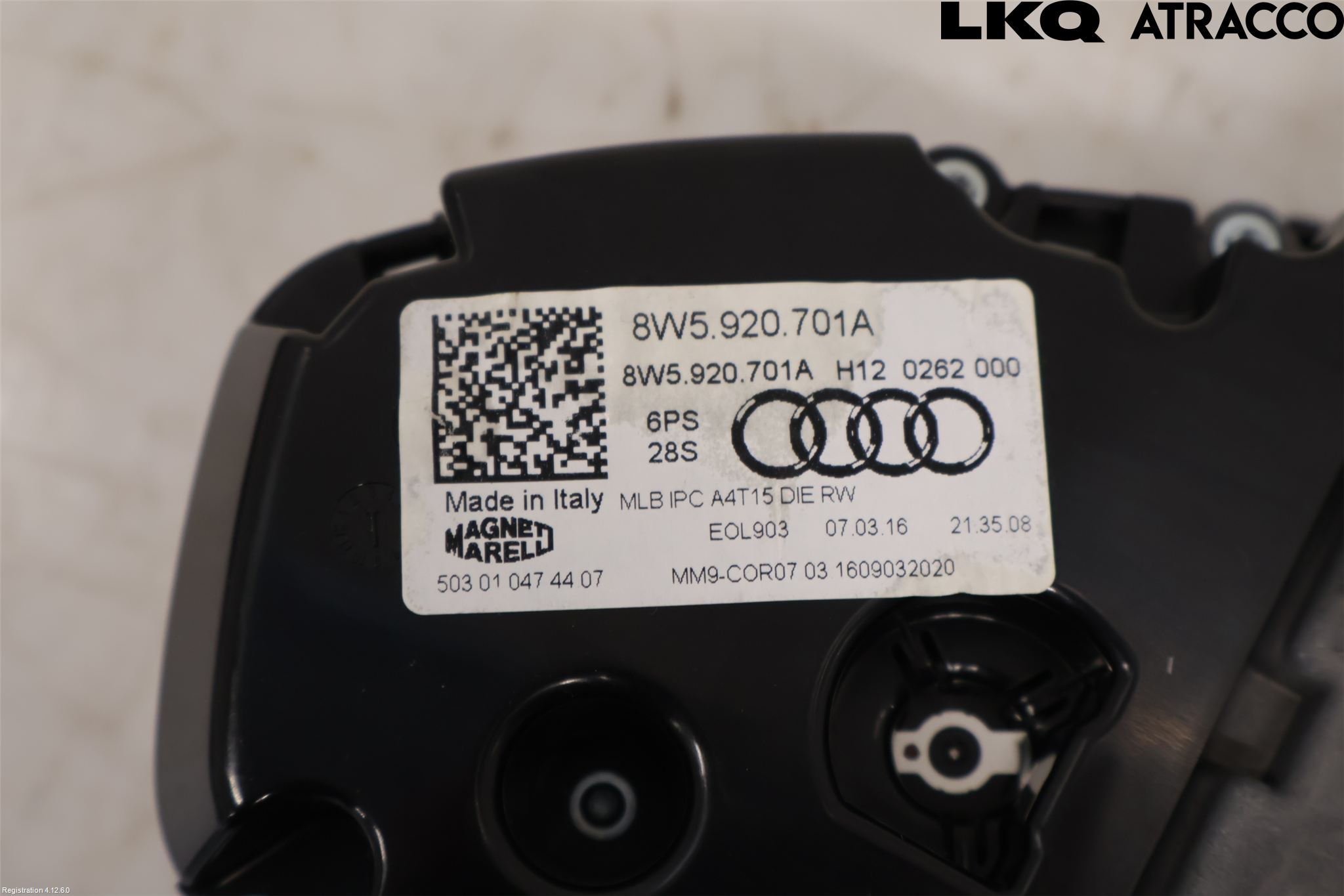 Audi A4/S4 B9 16-19 Instrument Komb