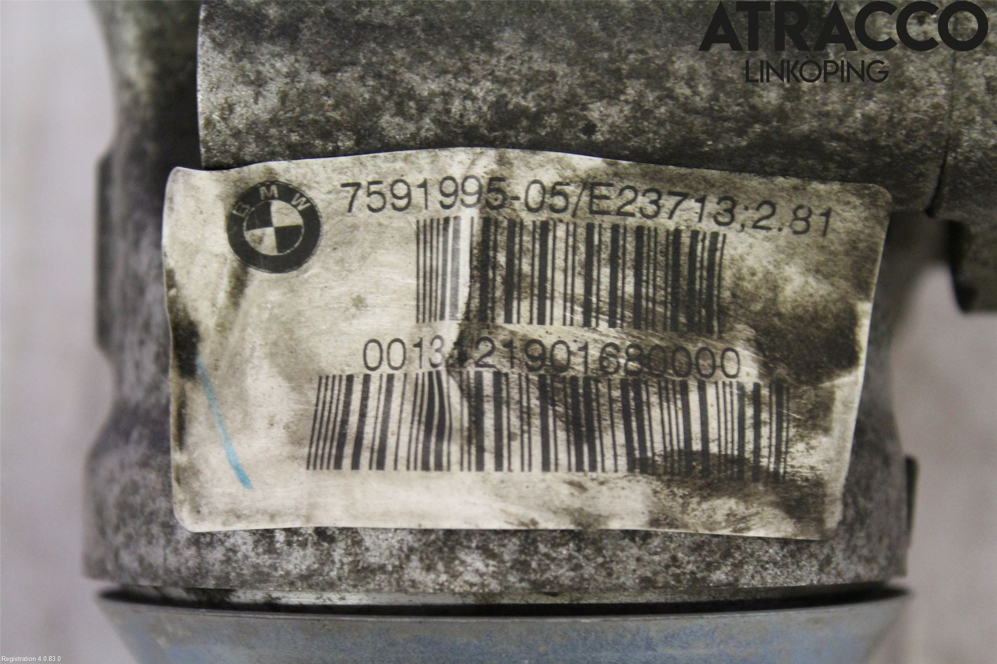 BMW 3 F30/F31/F80 12-19 Framvagn Diffrential