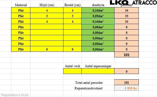 Volvo XC70 14-16 Dörr Fram Höger
