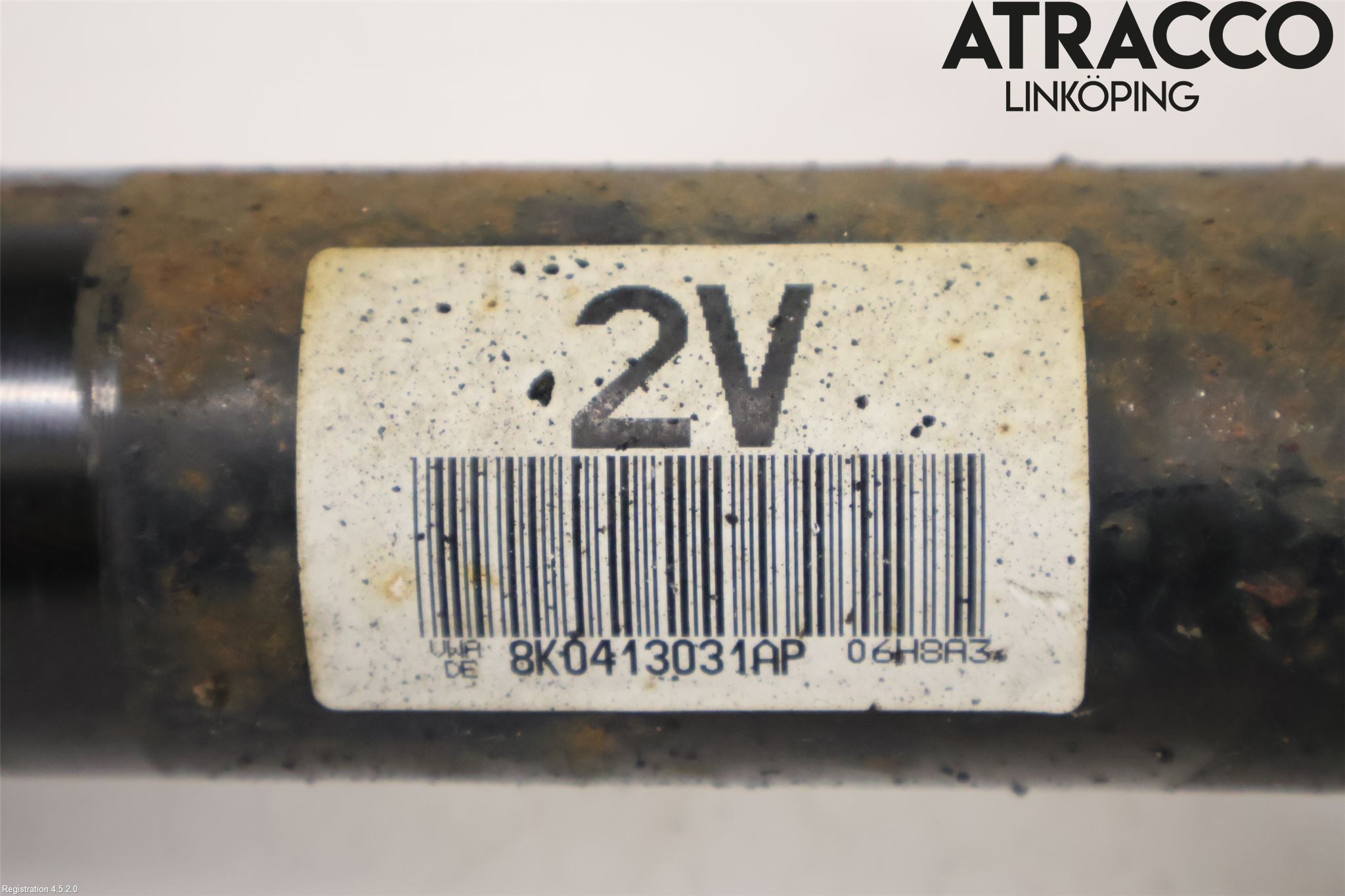 Audi A5 07-16 Fjäderben Fram Vänster