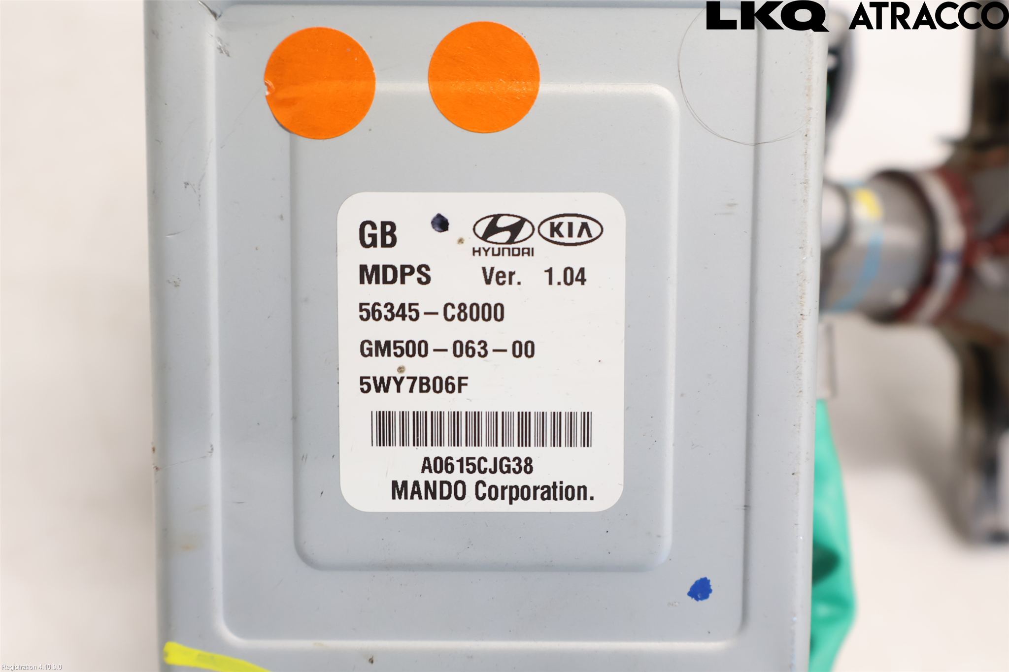 Hyundai i20 GB 15-20 Rattaxelagg Med Inb Servo