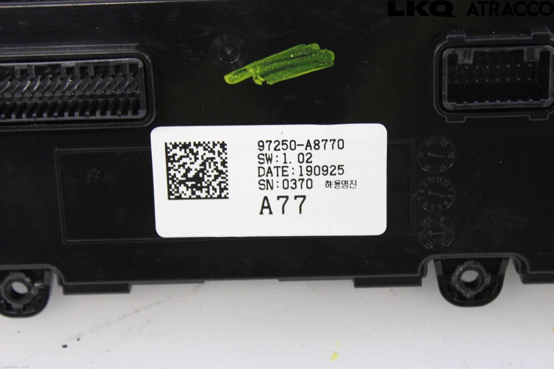 Kia OPTIMA 16-20 Ac Styrenhet Ac Manöveren