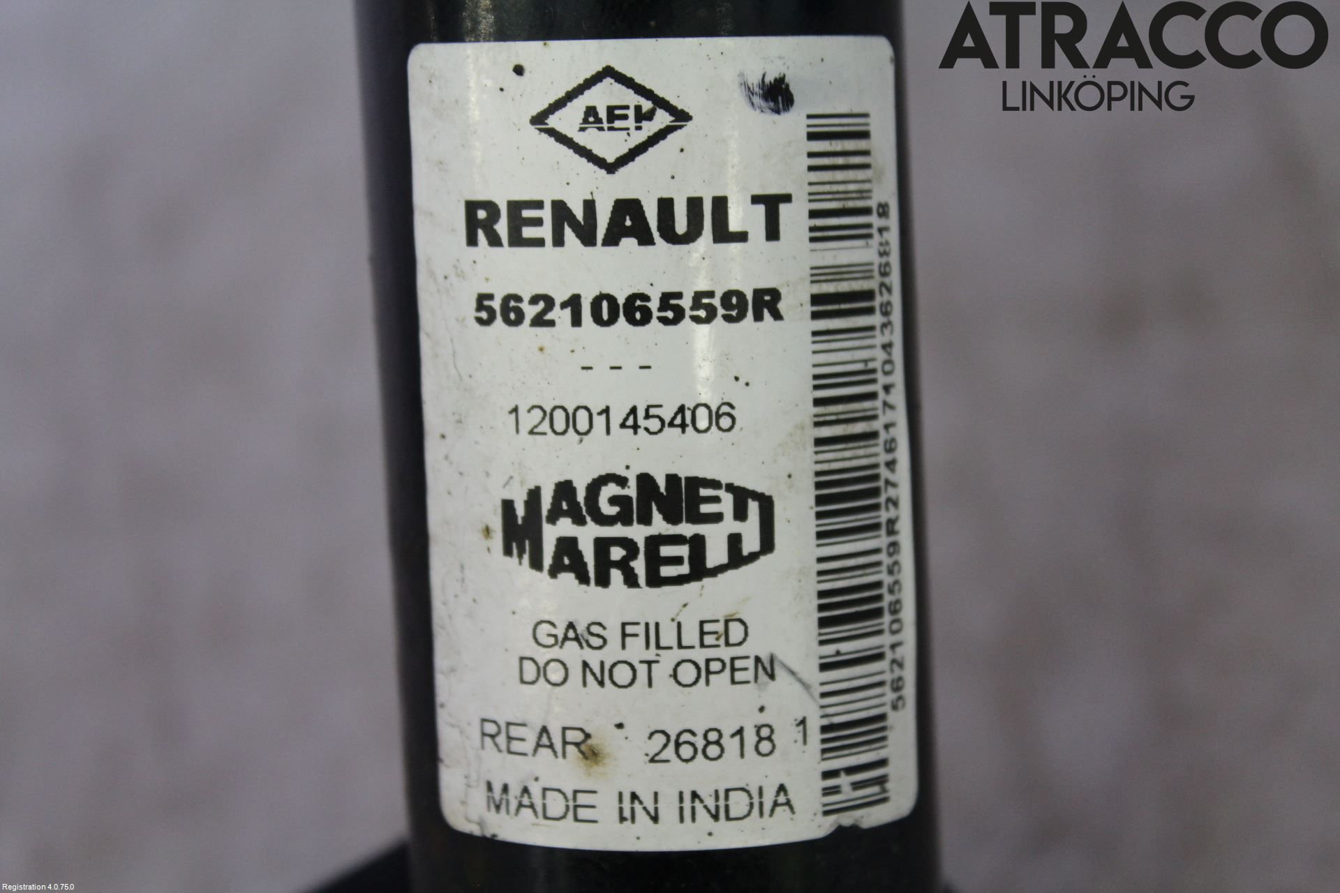 Dacia DOKKER 13- Stötdämpare Bak