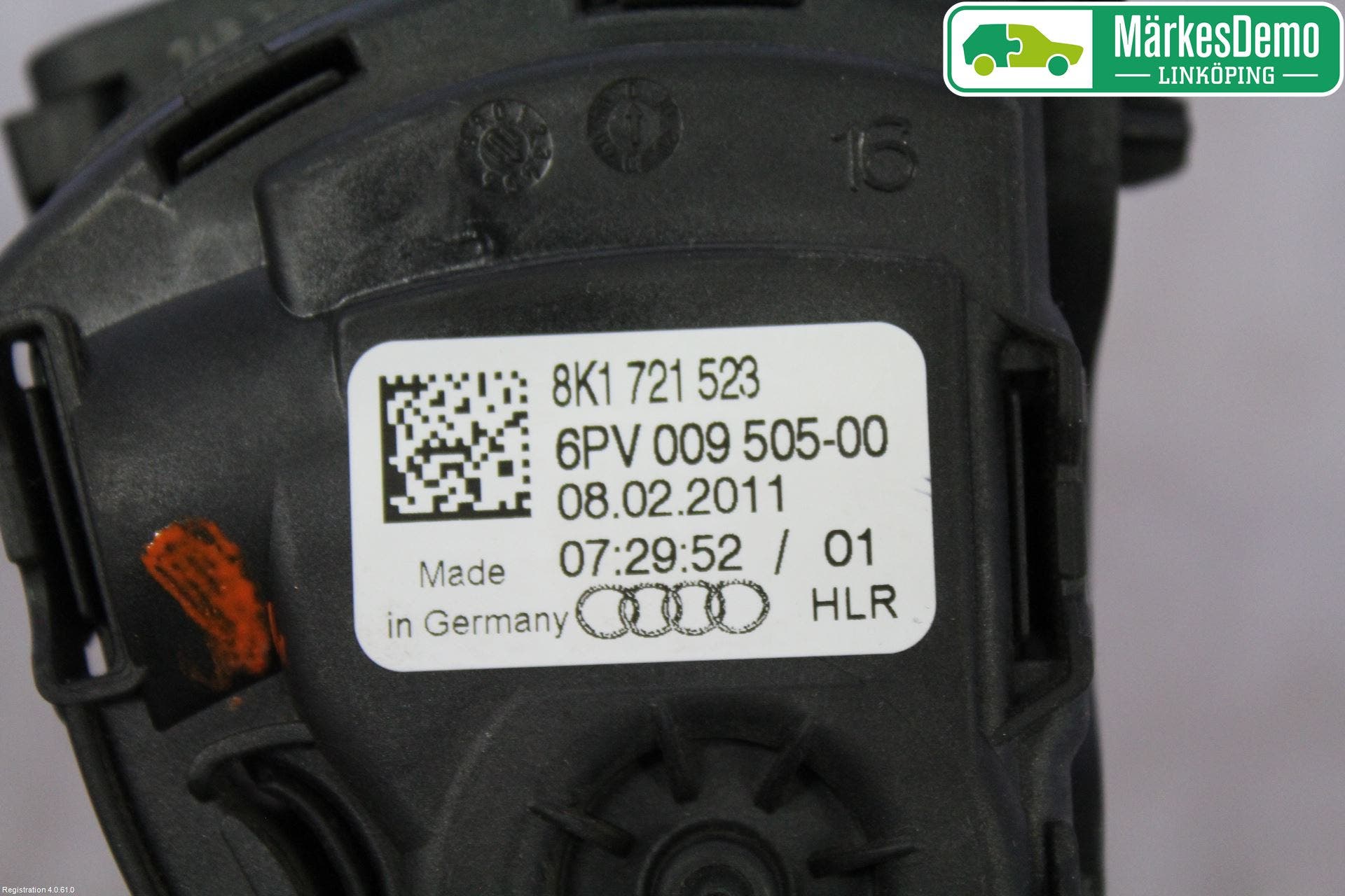 Audi A4/S4 08-11 Gaspedal