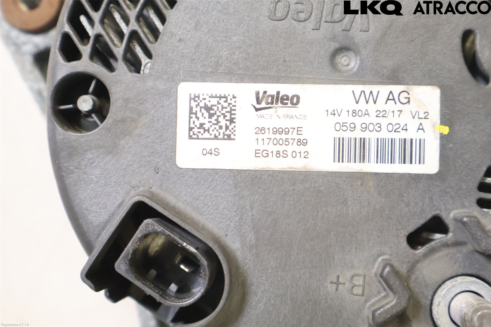 Audi Q7/SQ7 Generator