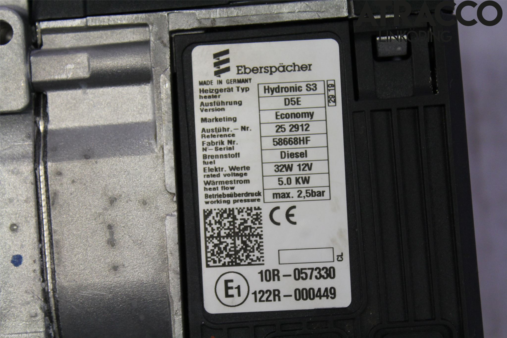 Ford RANGER EU 12-23 Dieselvärmare