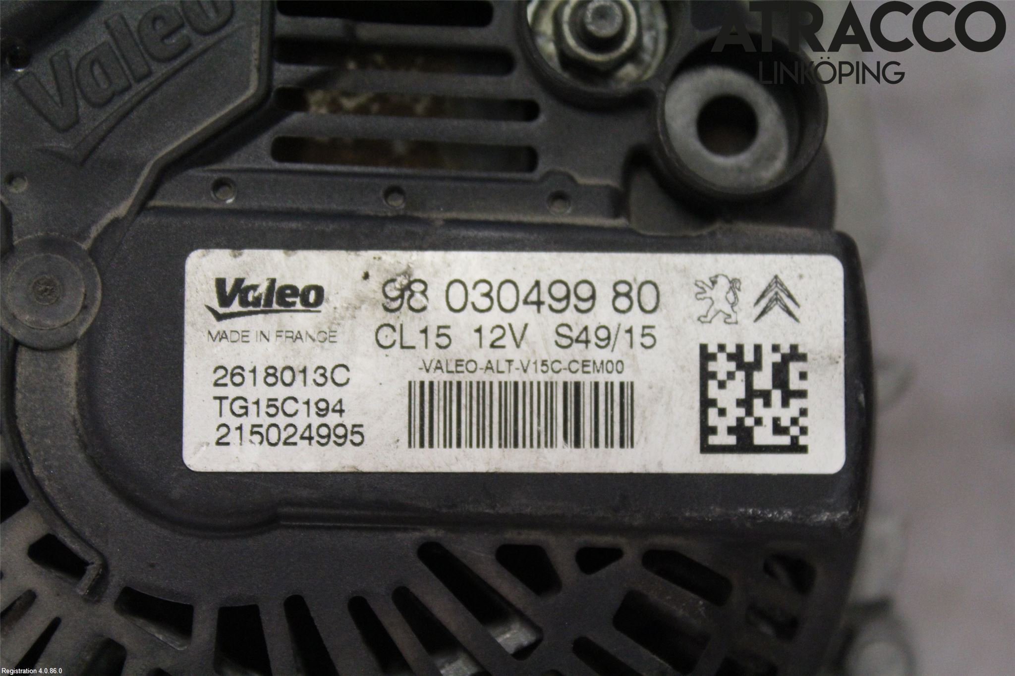 Peugeot 4008 Generator