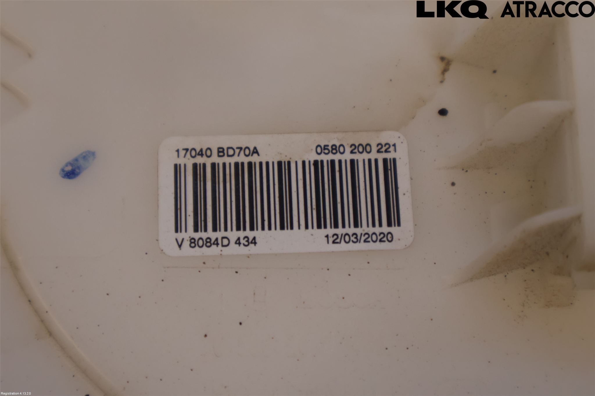 Nissan QASHQAI 17-21 Bränslepump El