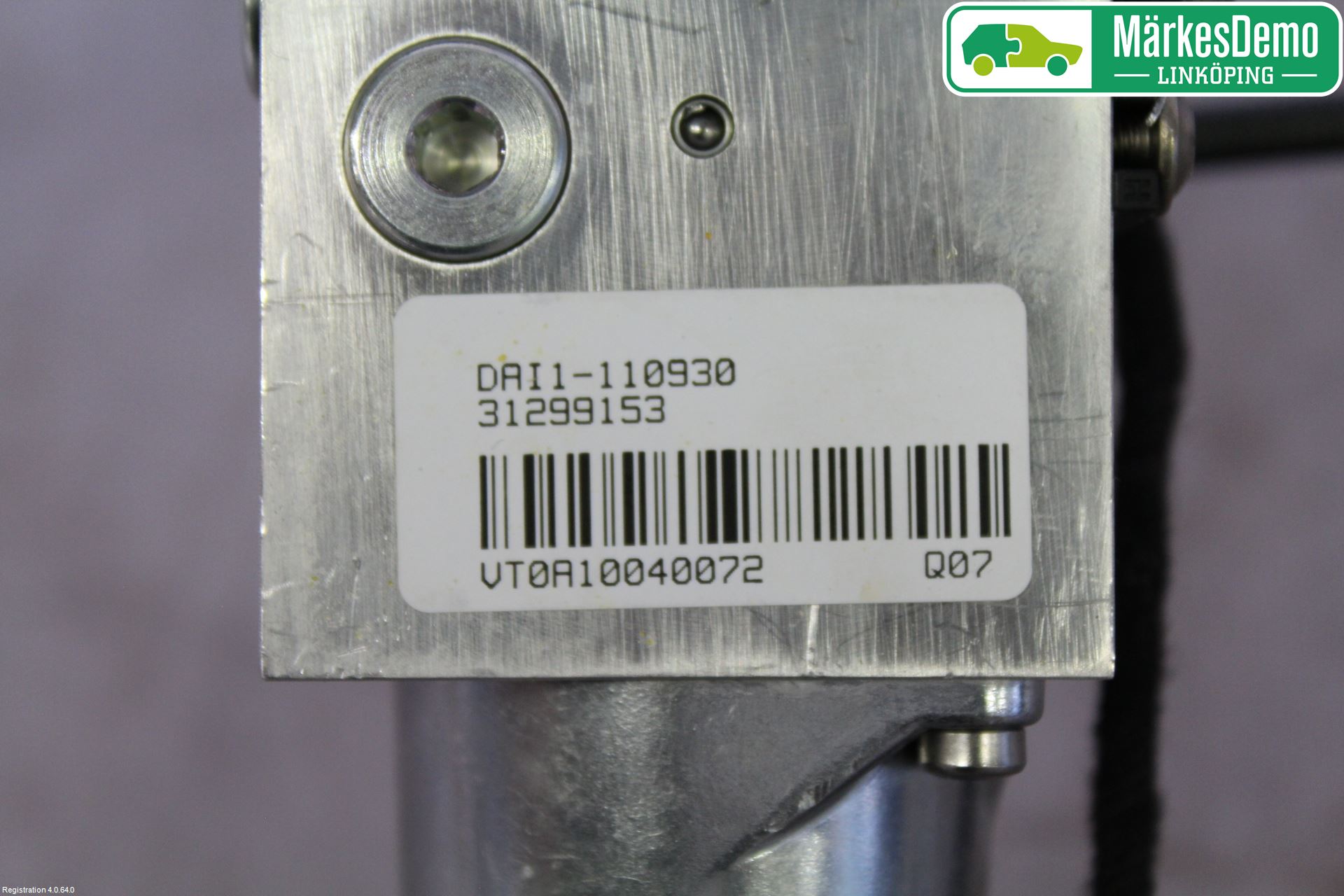 Volvo V70 08-13 Bakluckeöppnare Automatisk