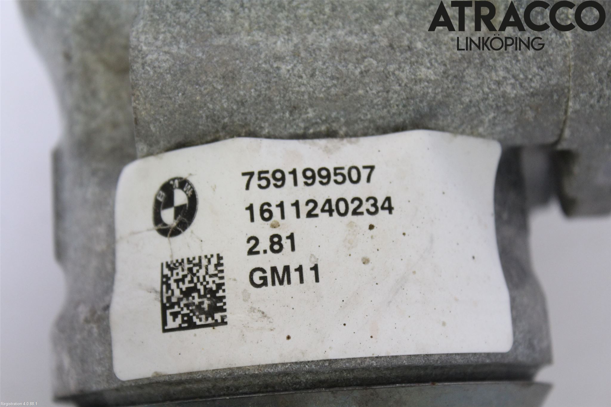 BMW 3 F30/F31/F80 12-19 Framvagn Diffrential