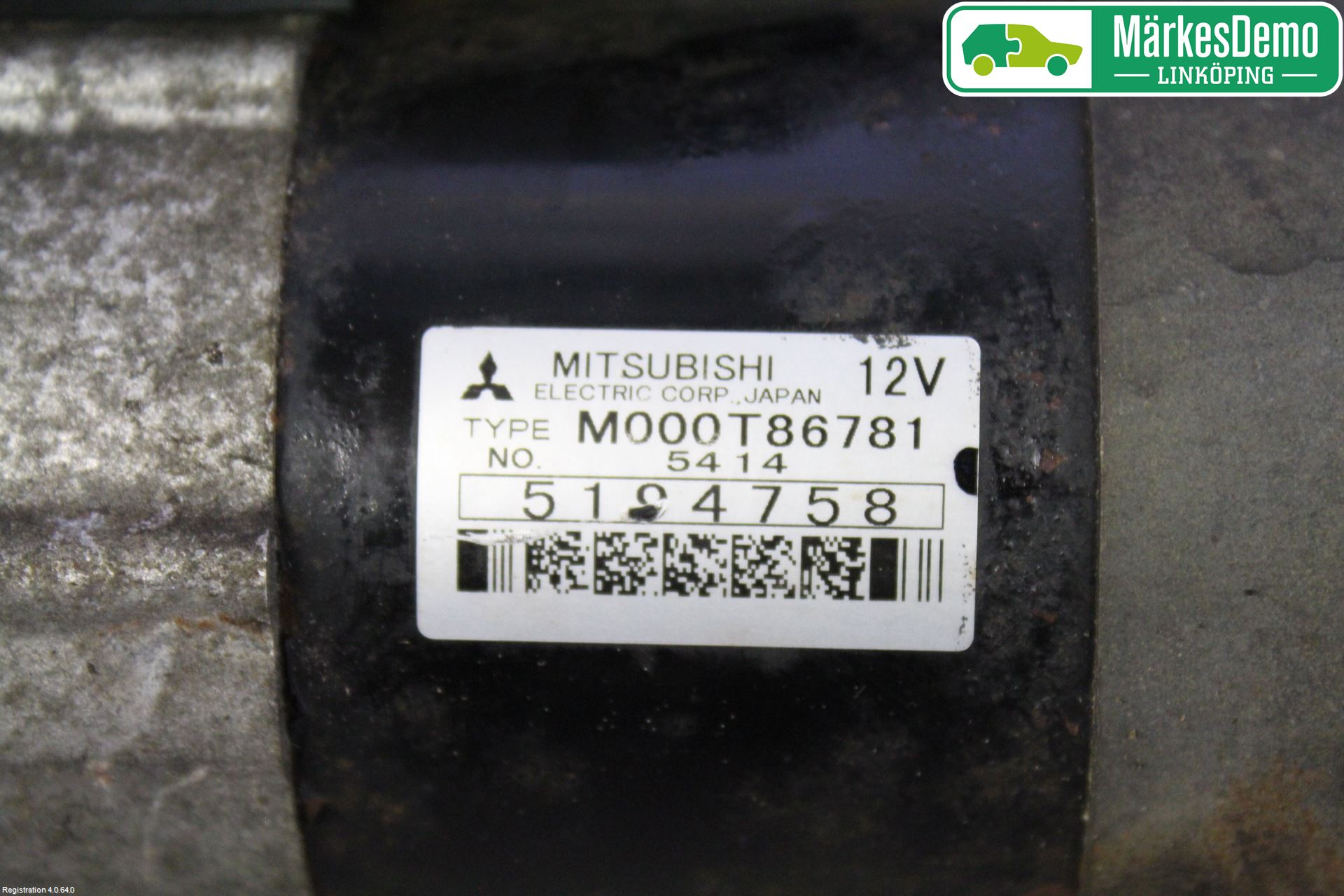 Saab 9-5     06-10 Startmotor